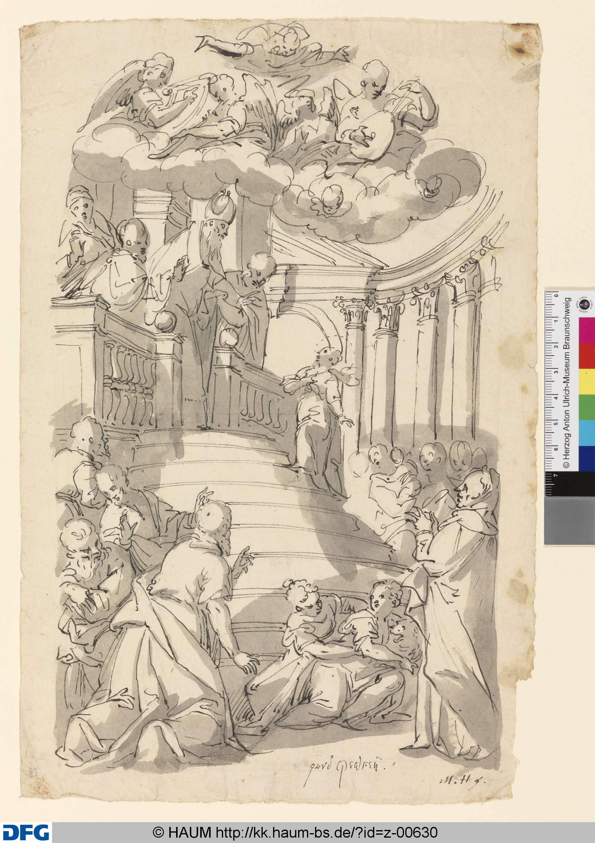 Tempelgang Mariae, Michael Herr, 1614–1615