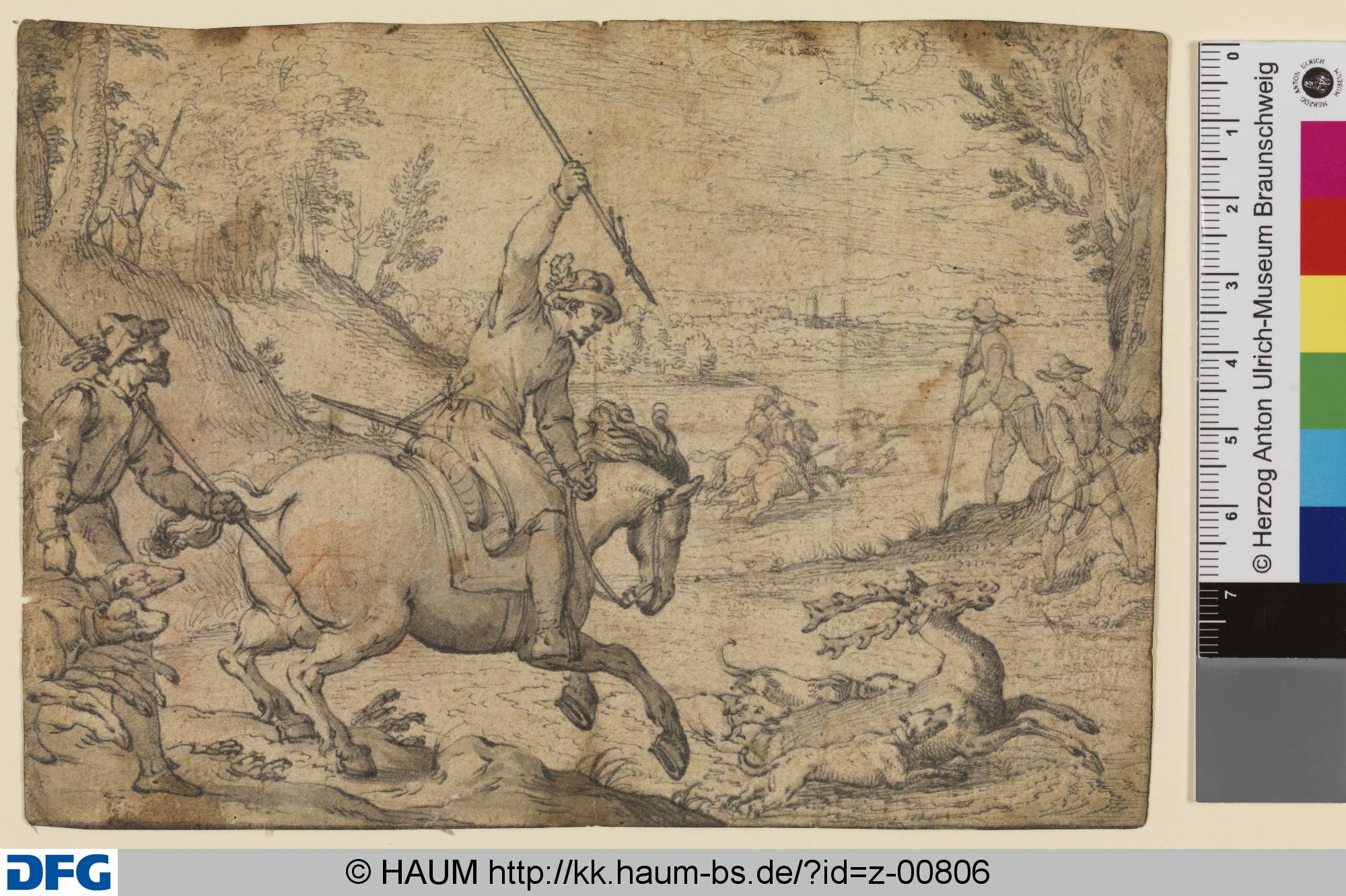 Hirschjagd, Antonio Tempesta, 1595–1660