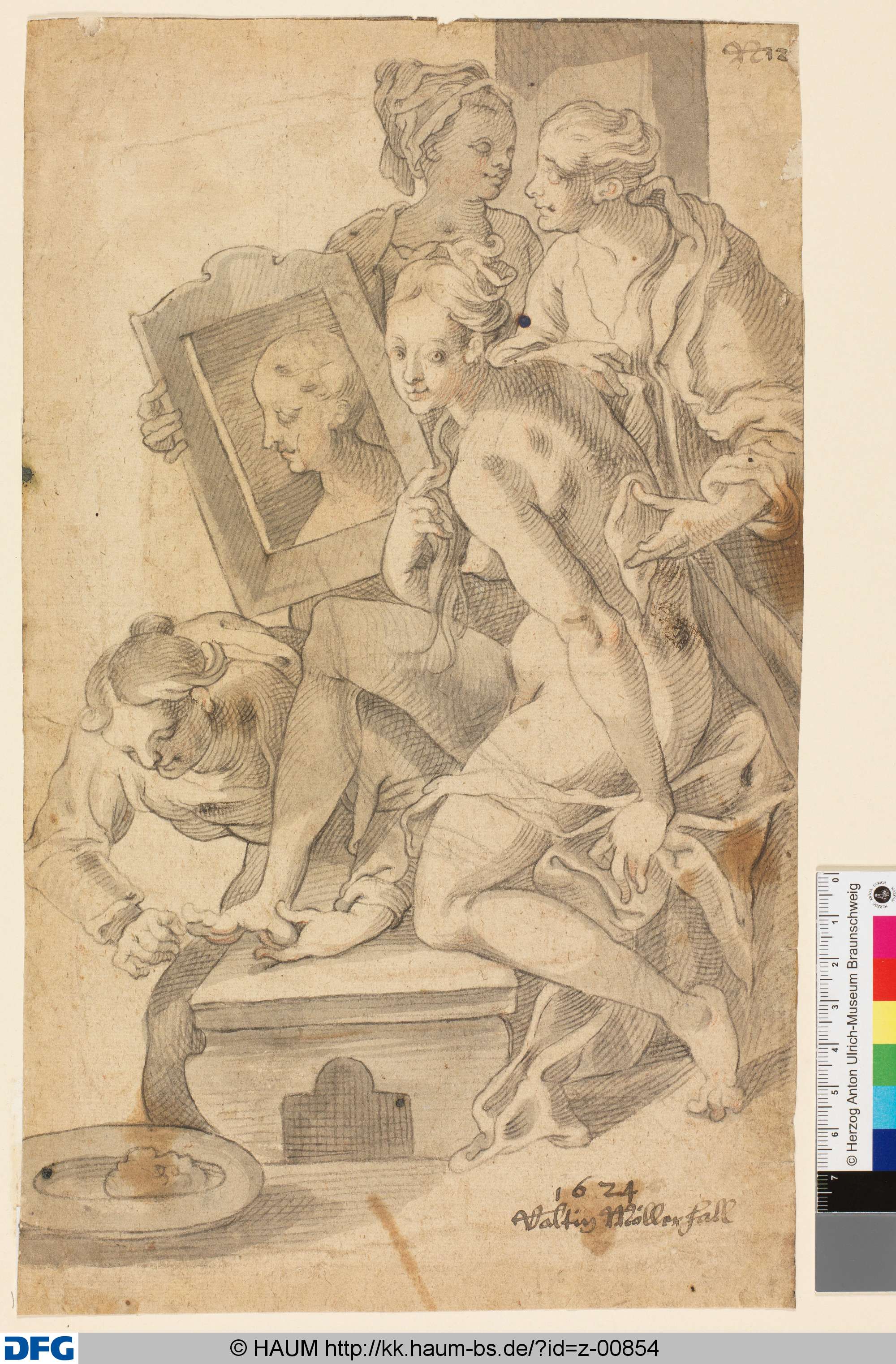 Die Toilette der Venus, 1624