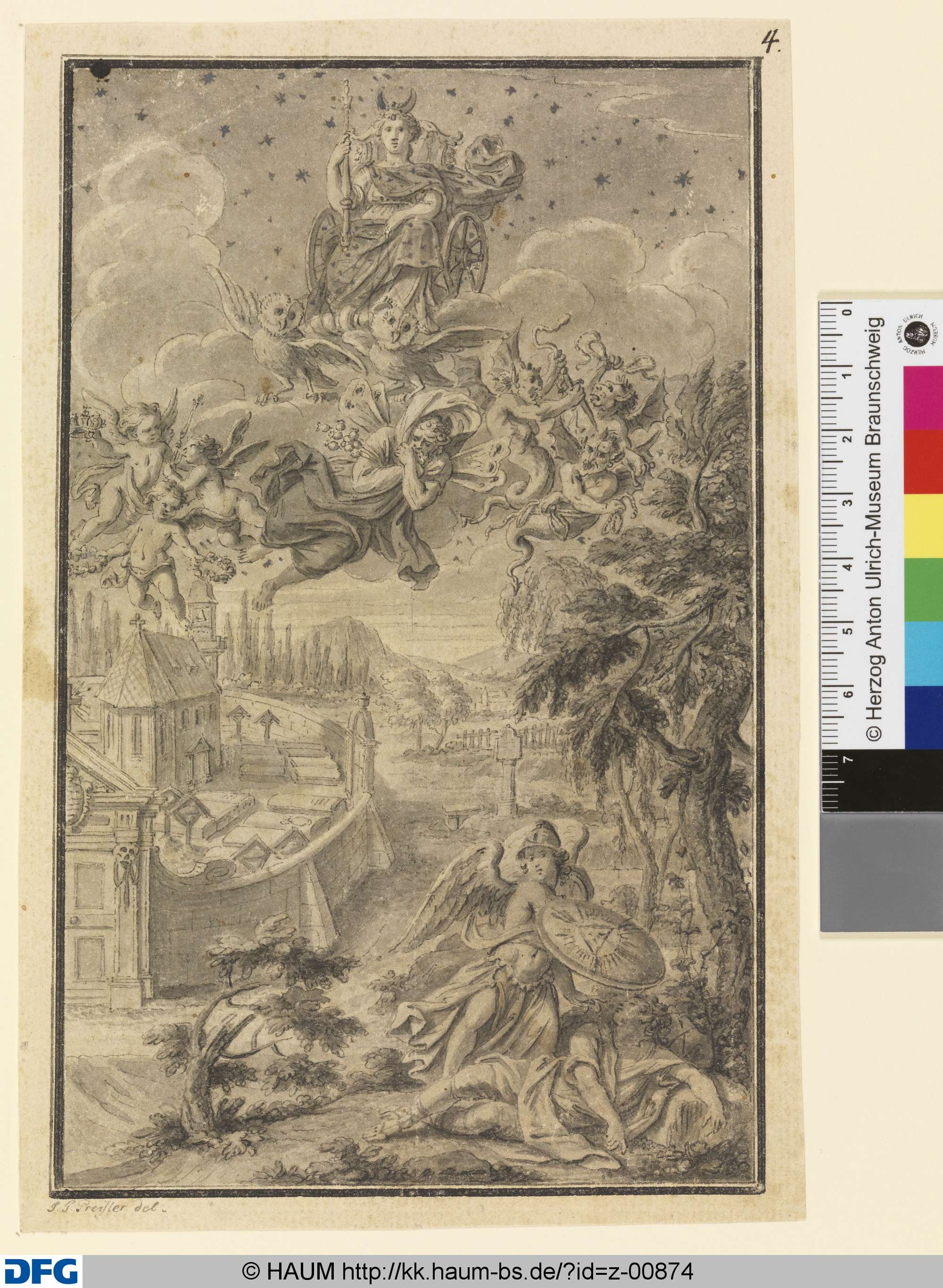 Die Tageszeiten: Die Nacht, Johann Justin Preißler, 1718–1771