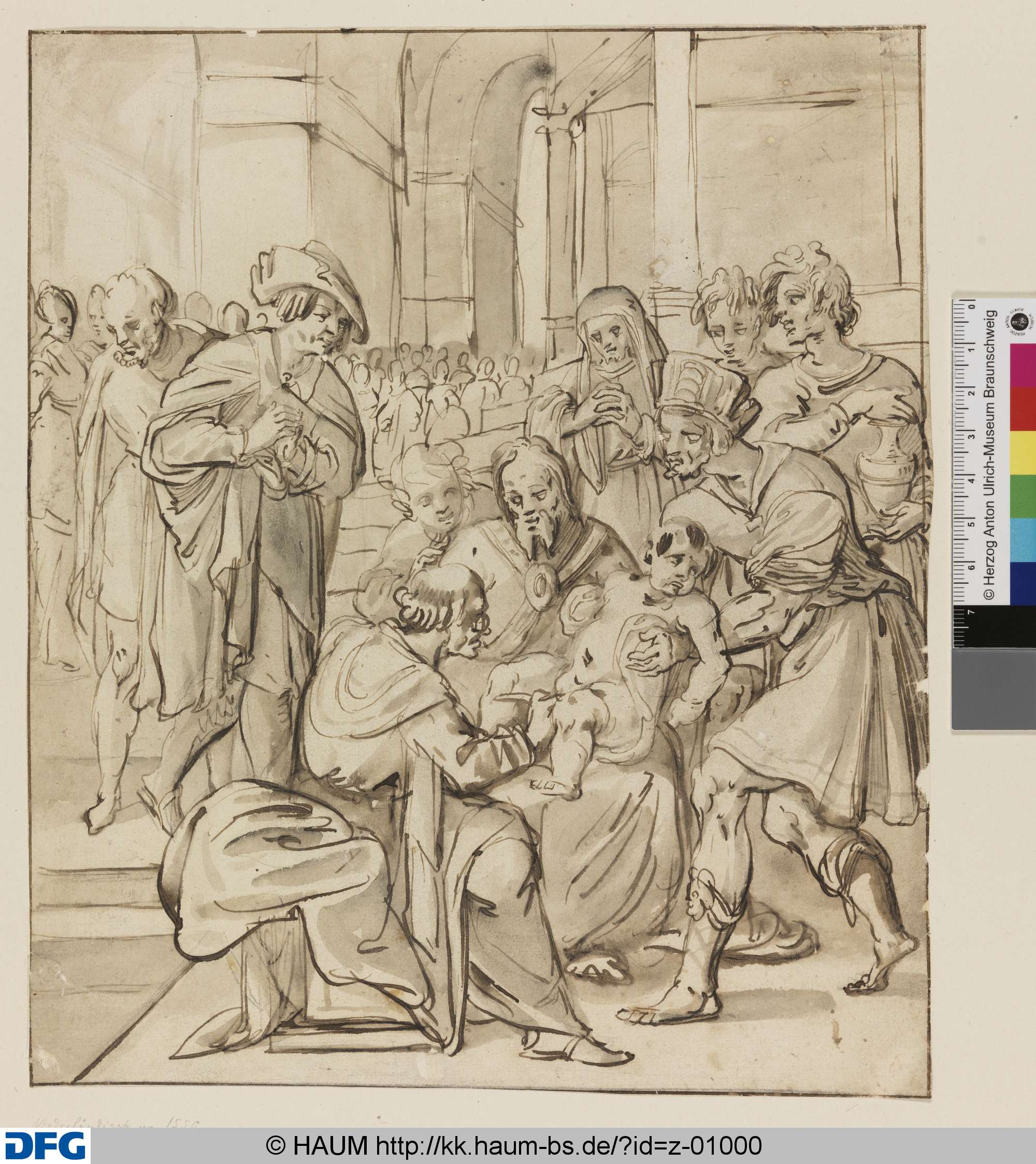 Beschneidung Christi, 1545–1555