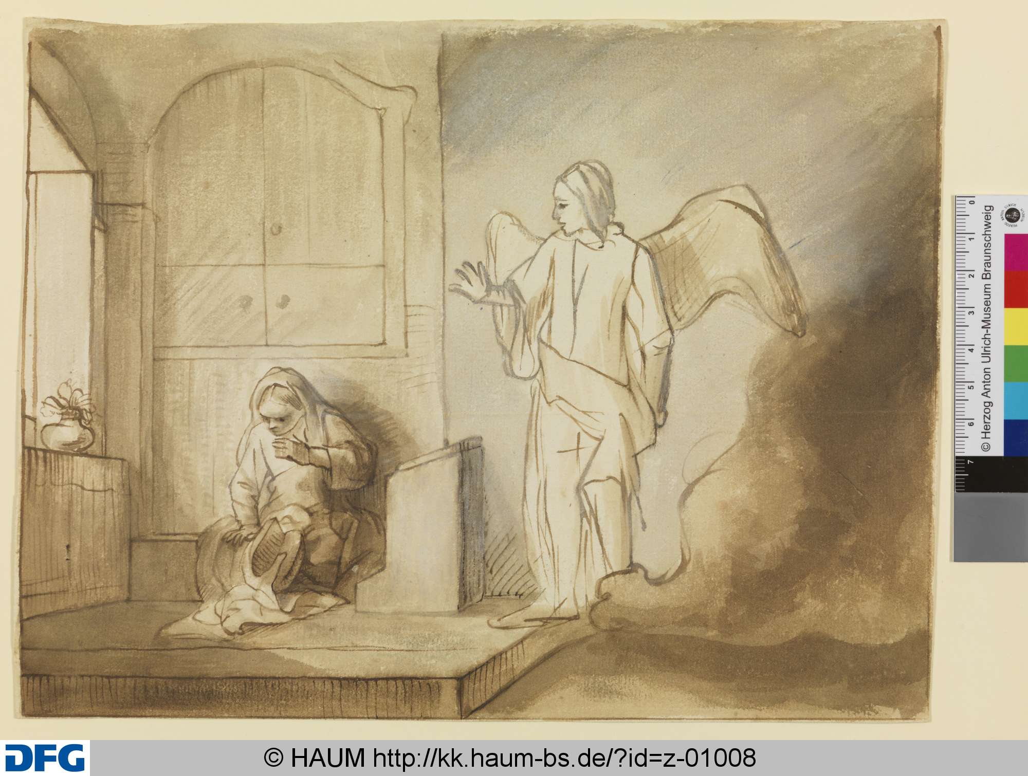 Verkündigung an Maria, Rembrandt, 1651–1700