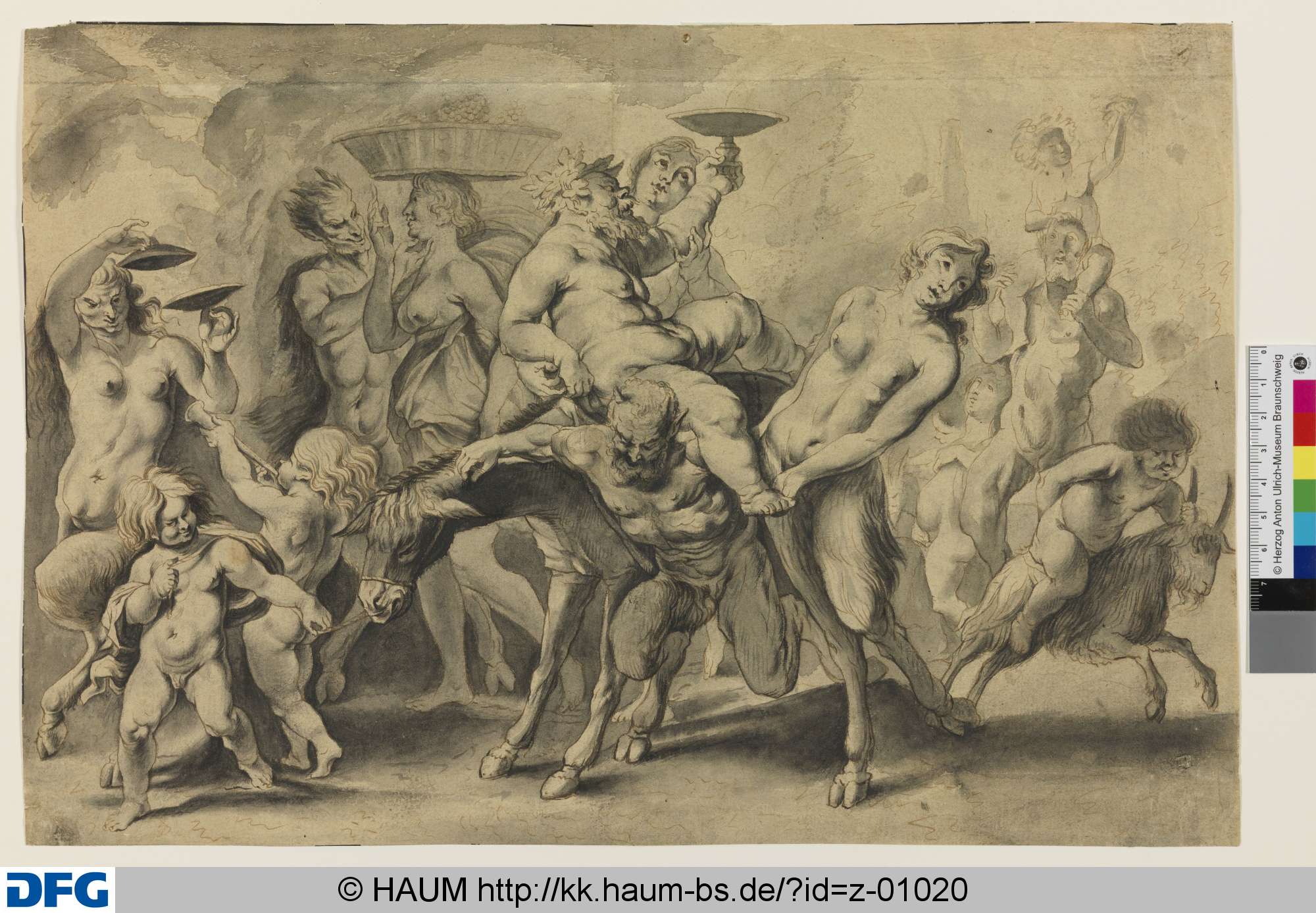 Bacchantenzug, Cornelis Schut, 1628–1636