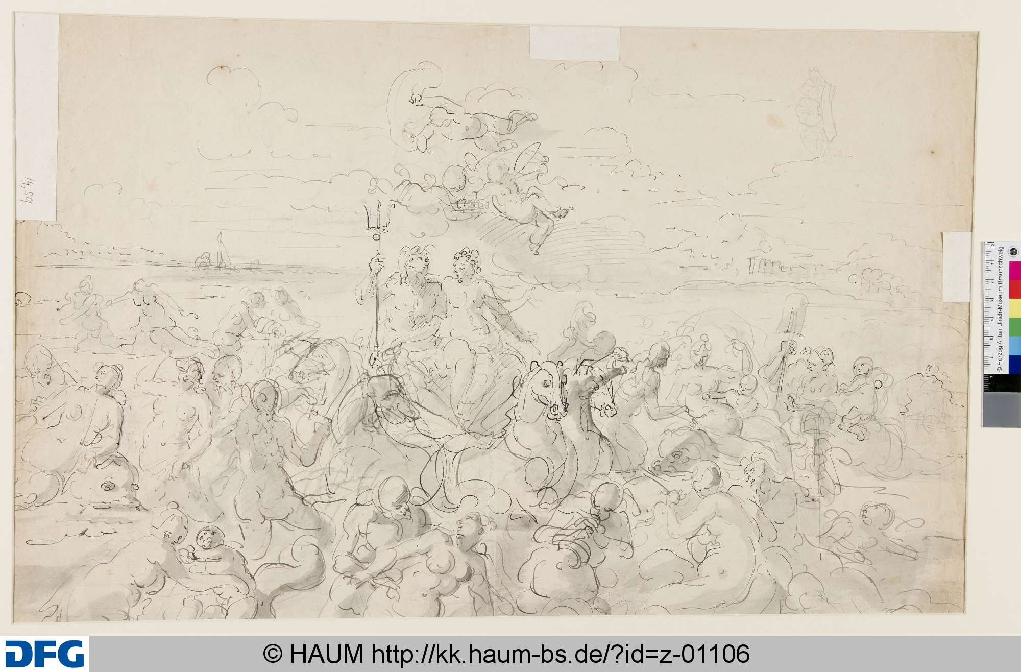 Neptun und Amphitrite, Raymond La Fage, 1684