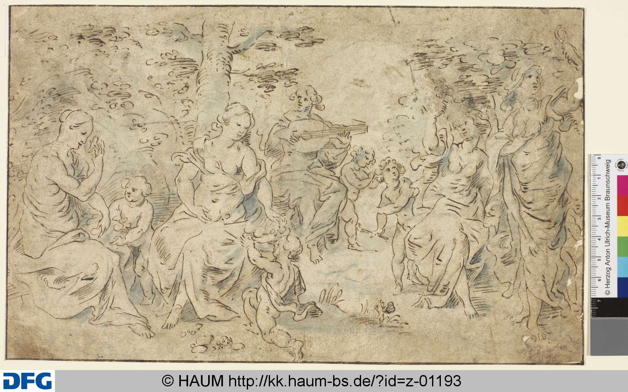 Die fünf Sinne, Hans Rottenhammer, 1611–1661
