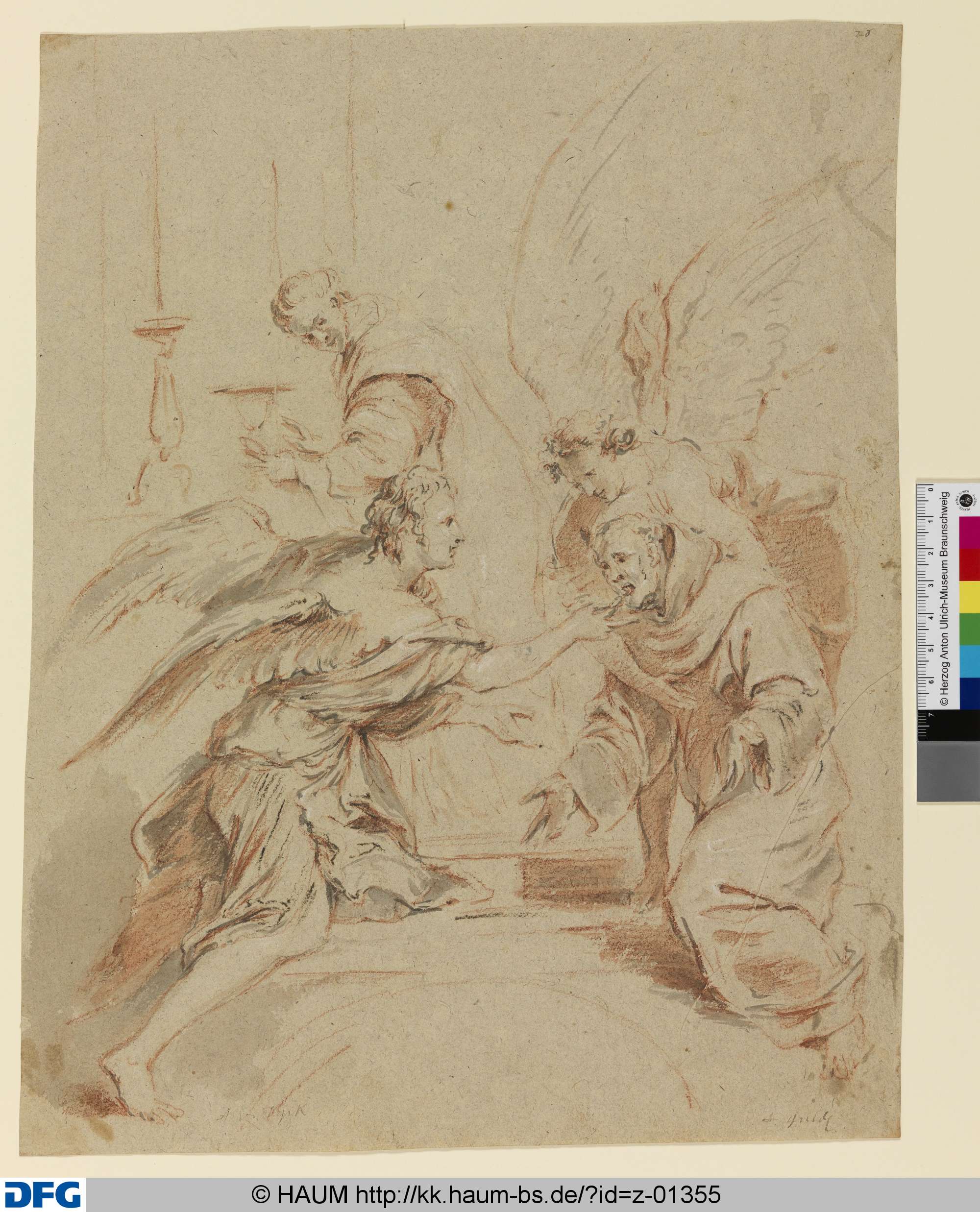 Die Kommunion eines Heiligen, Jan Claudius de Cock, 1699–1736