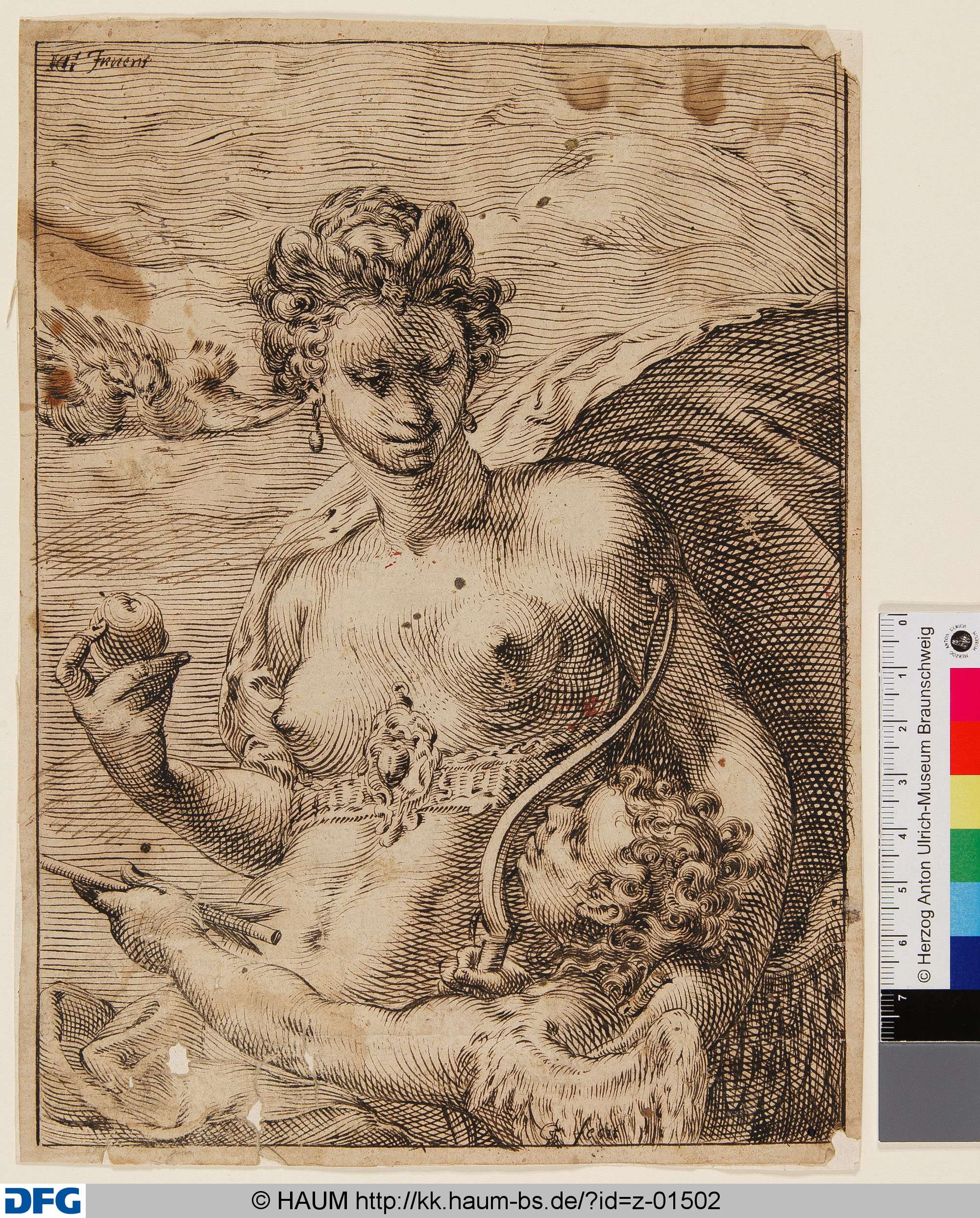 Venus und Amor, Hendrik Goltzius