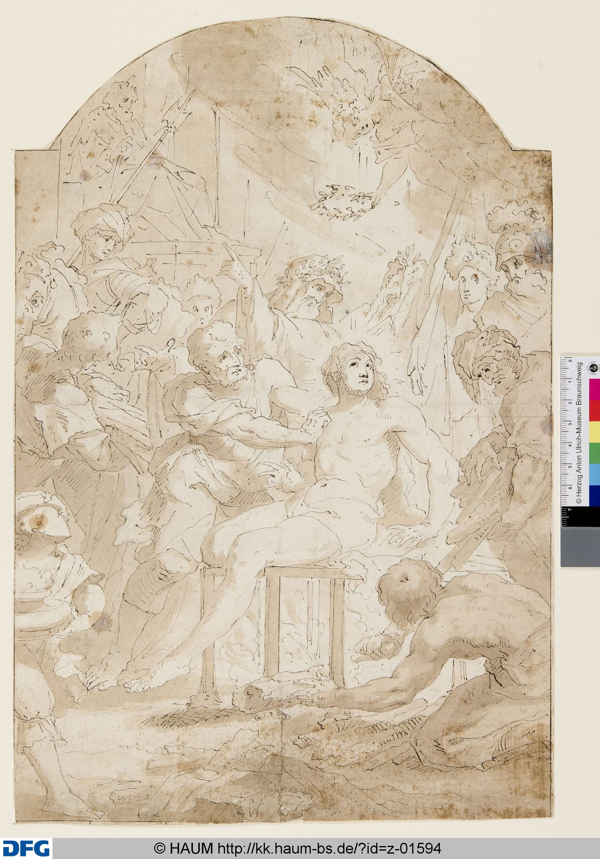 Die Marter des Heiligen Laurentius, 1668–1695
