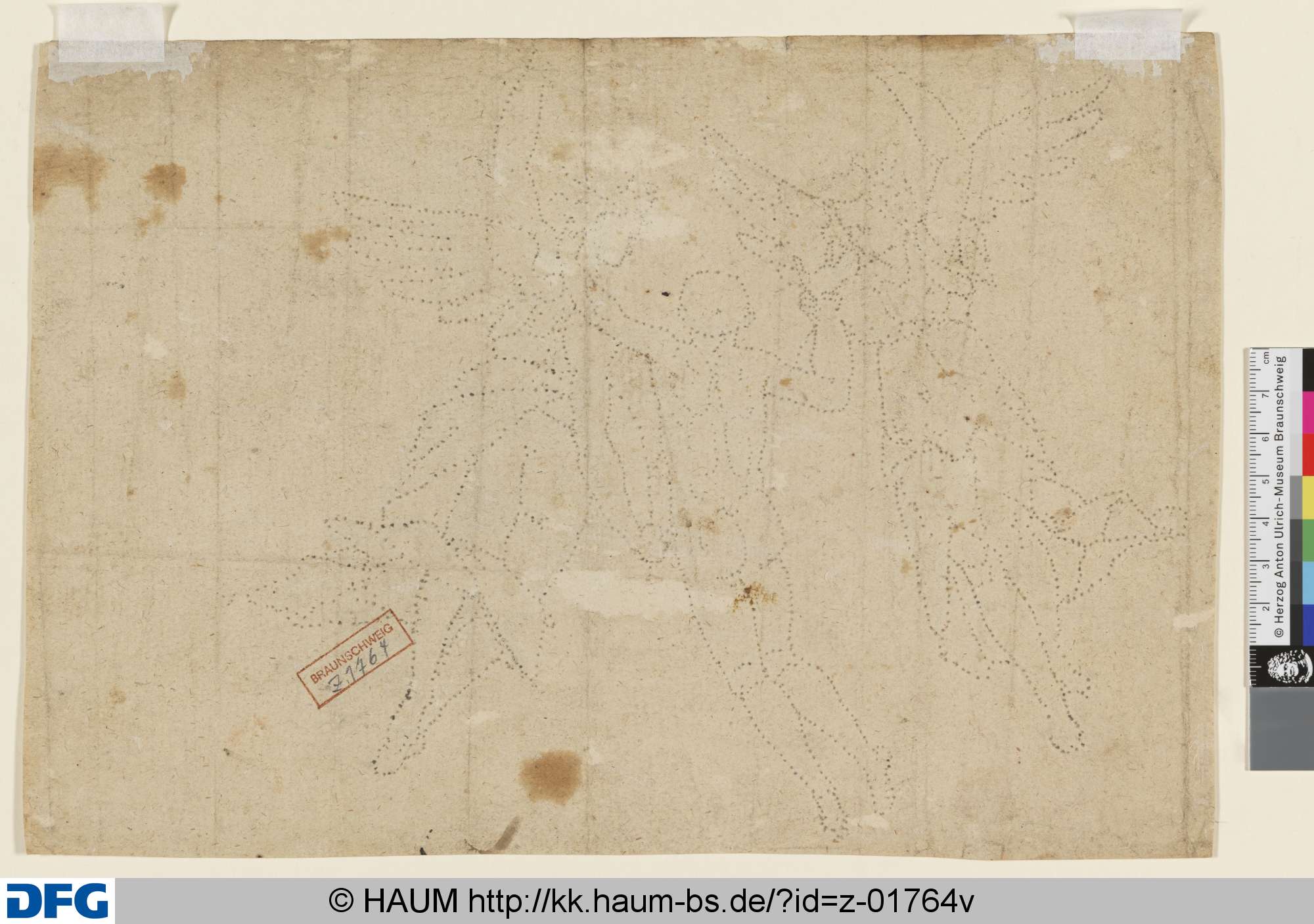 Zwei Engel schweben mit einer Seele empor, Christoph Schwarz, 1565–1592