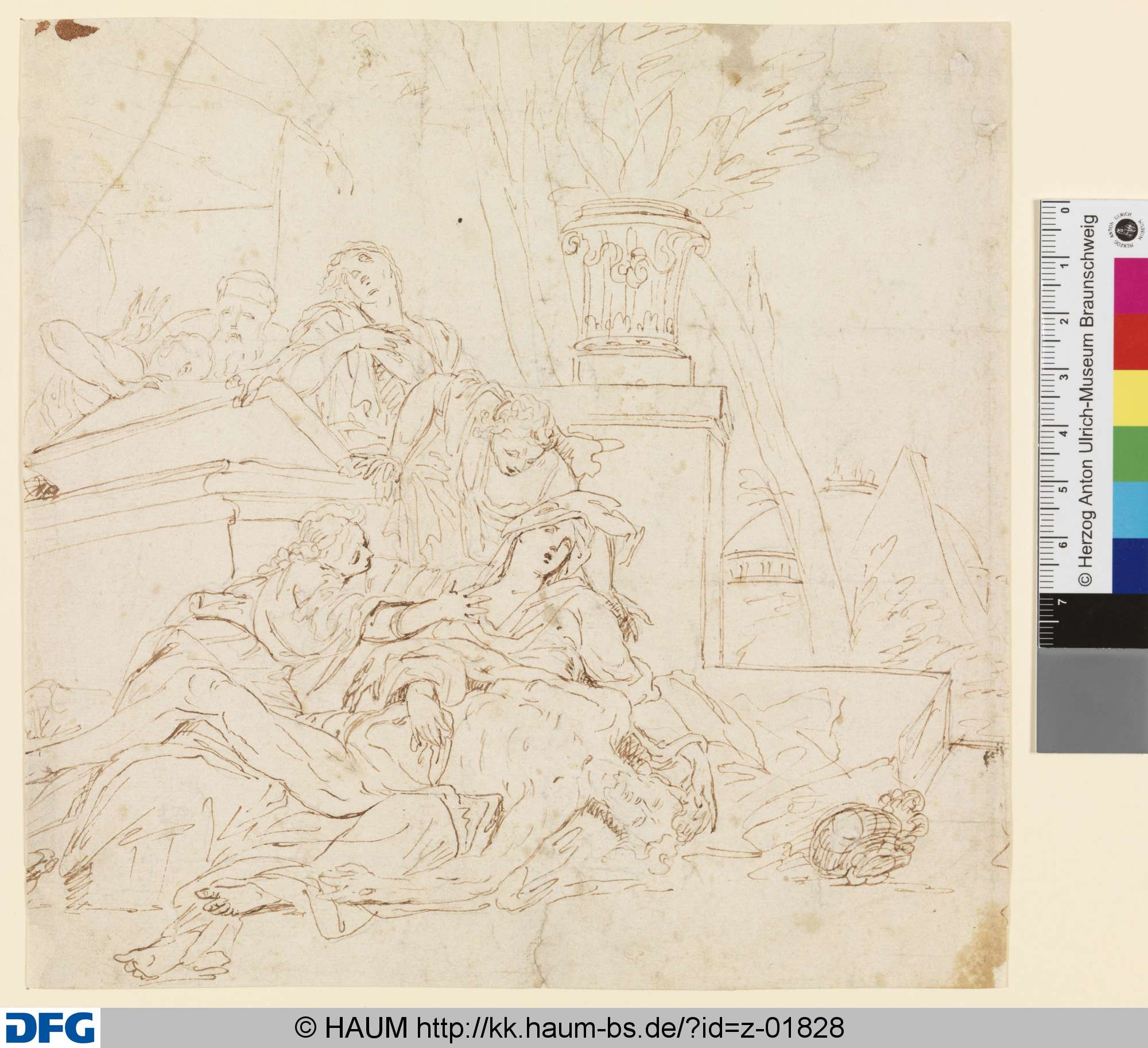 Beweinung Christi, Melchior Michael Steidl, 1677–1727