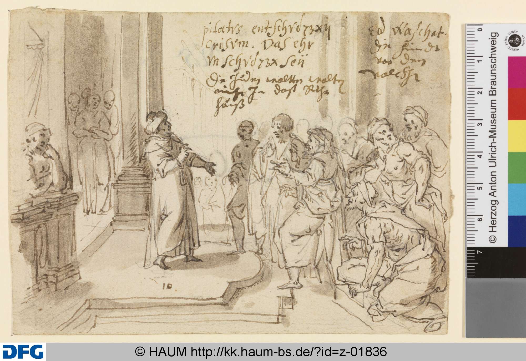 Pilatus vor dem Volk, Michael Herr, 1614