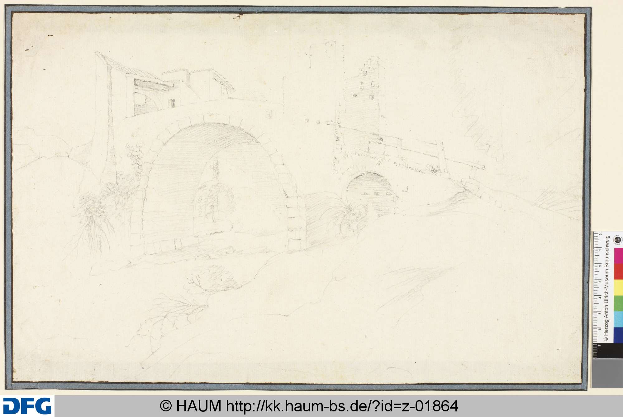 Der Ponte Mammolo, 18th century