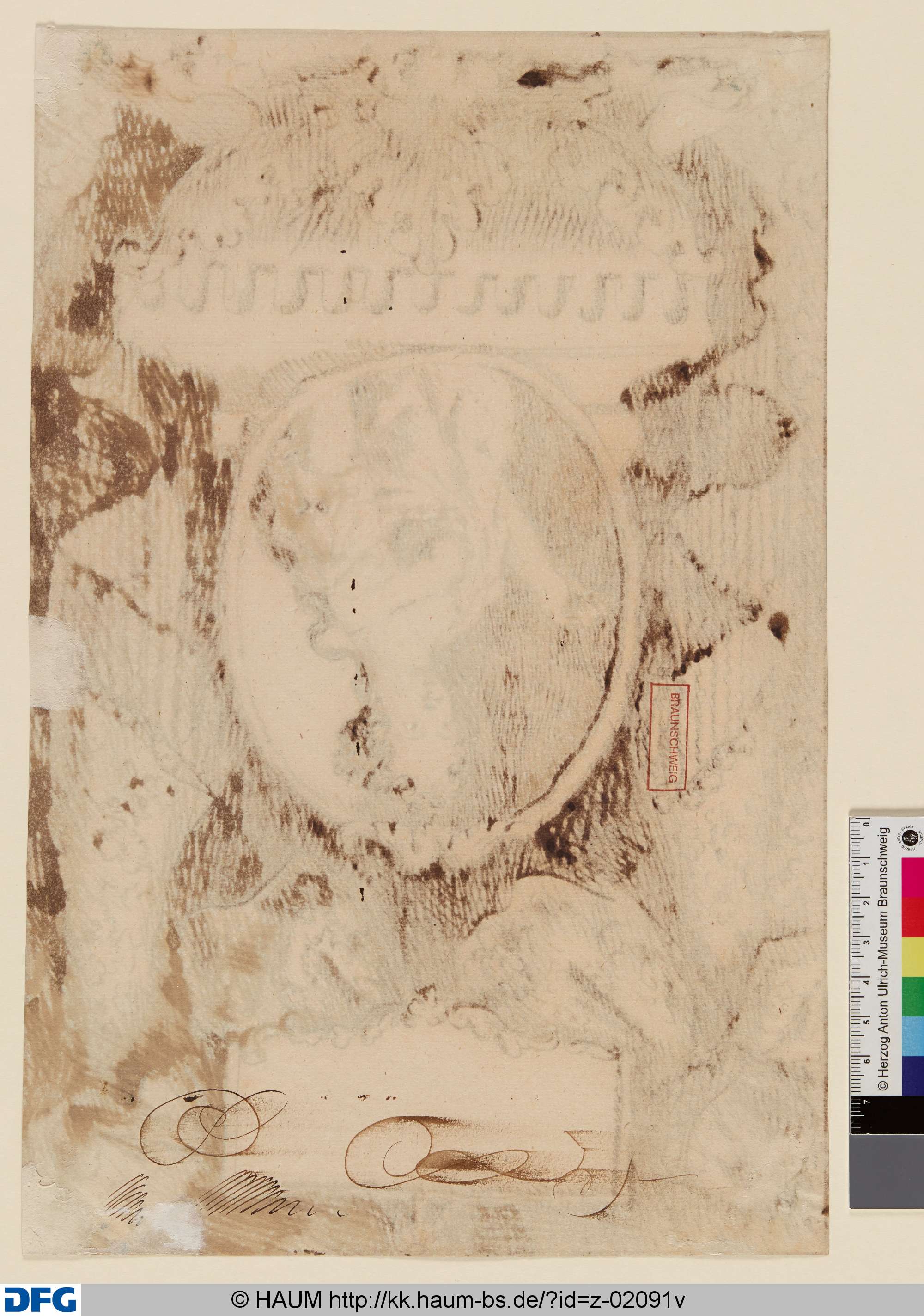 Federproben und Ornamentik, Gerard de Lairesse, 1660–1711