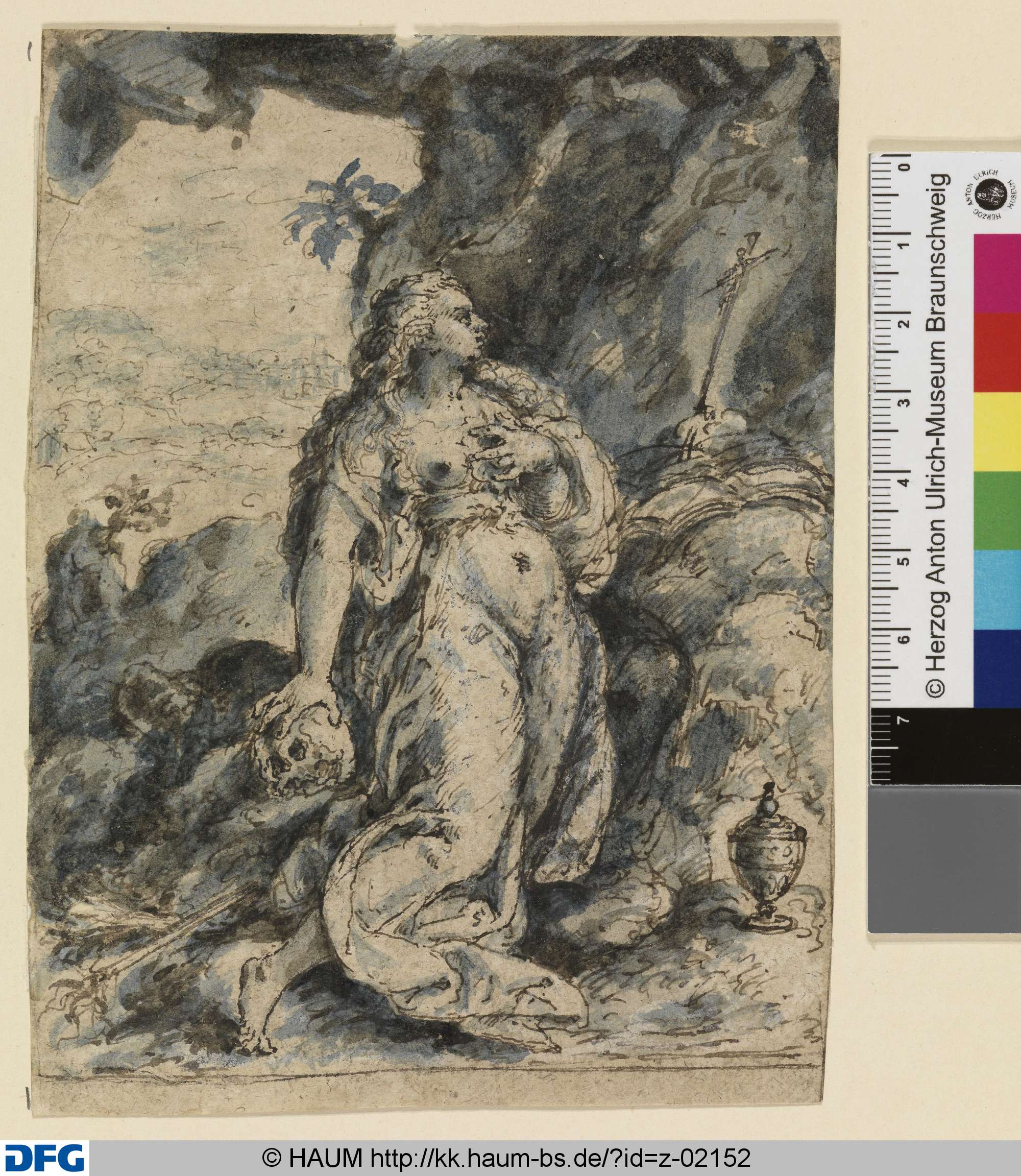 Heilige Magdalena büßend, 1550–1600