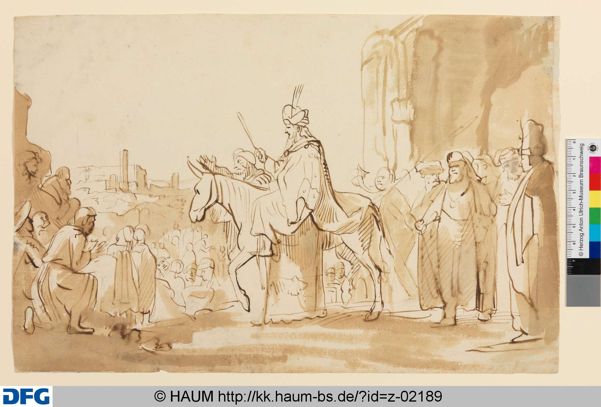 Der Einzug des jungen Salomo, Gerbrand van den Eeckhout, 1650–1701