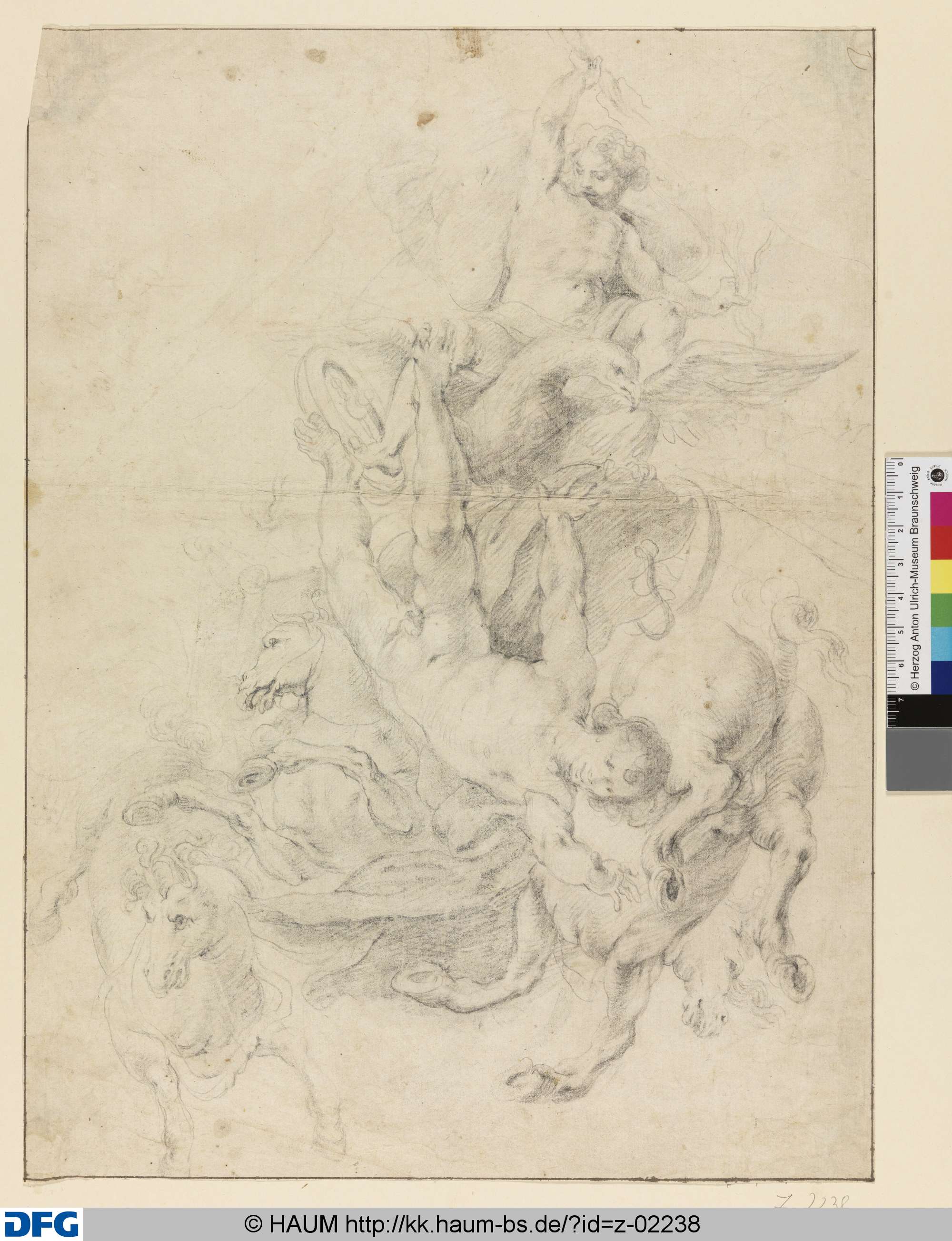 Der Sturz des Phaeton, Peter Paul Rubens, 1597