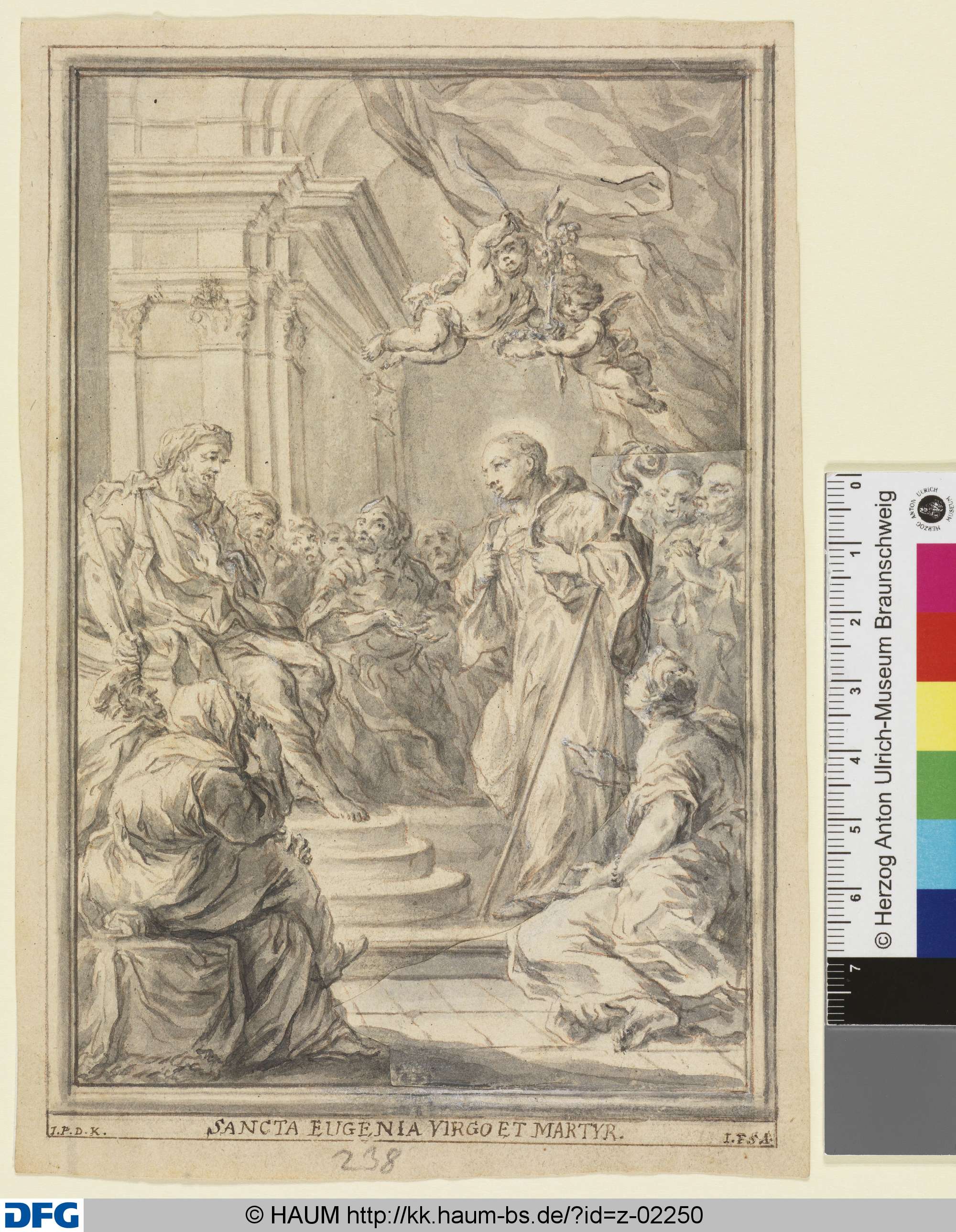 Hl. Eugenia, 17th century
