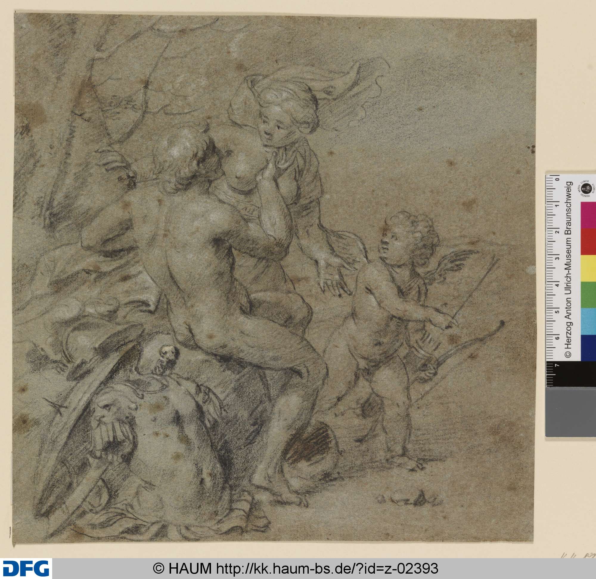 Mars, Venus und Amor, 17th century