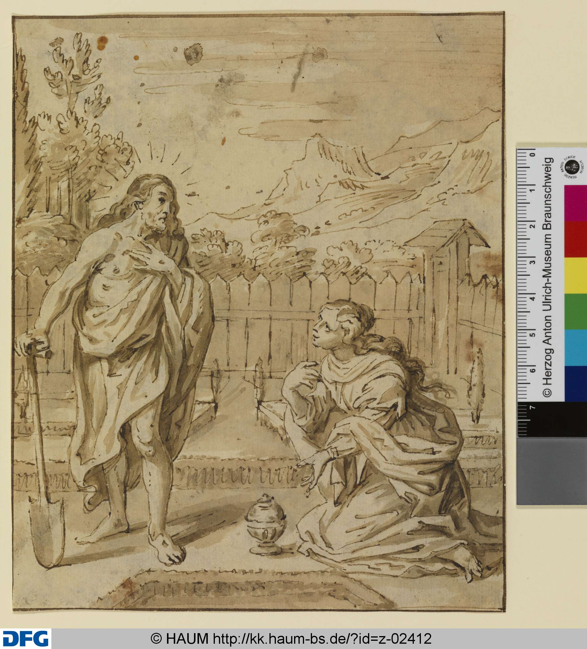 Christus als Gärtner, Abraham van Diepenbeeck, 1616–1675