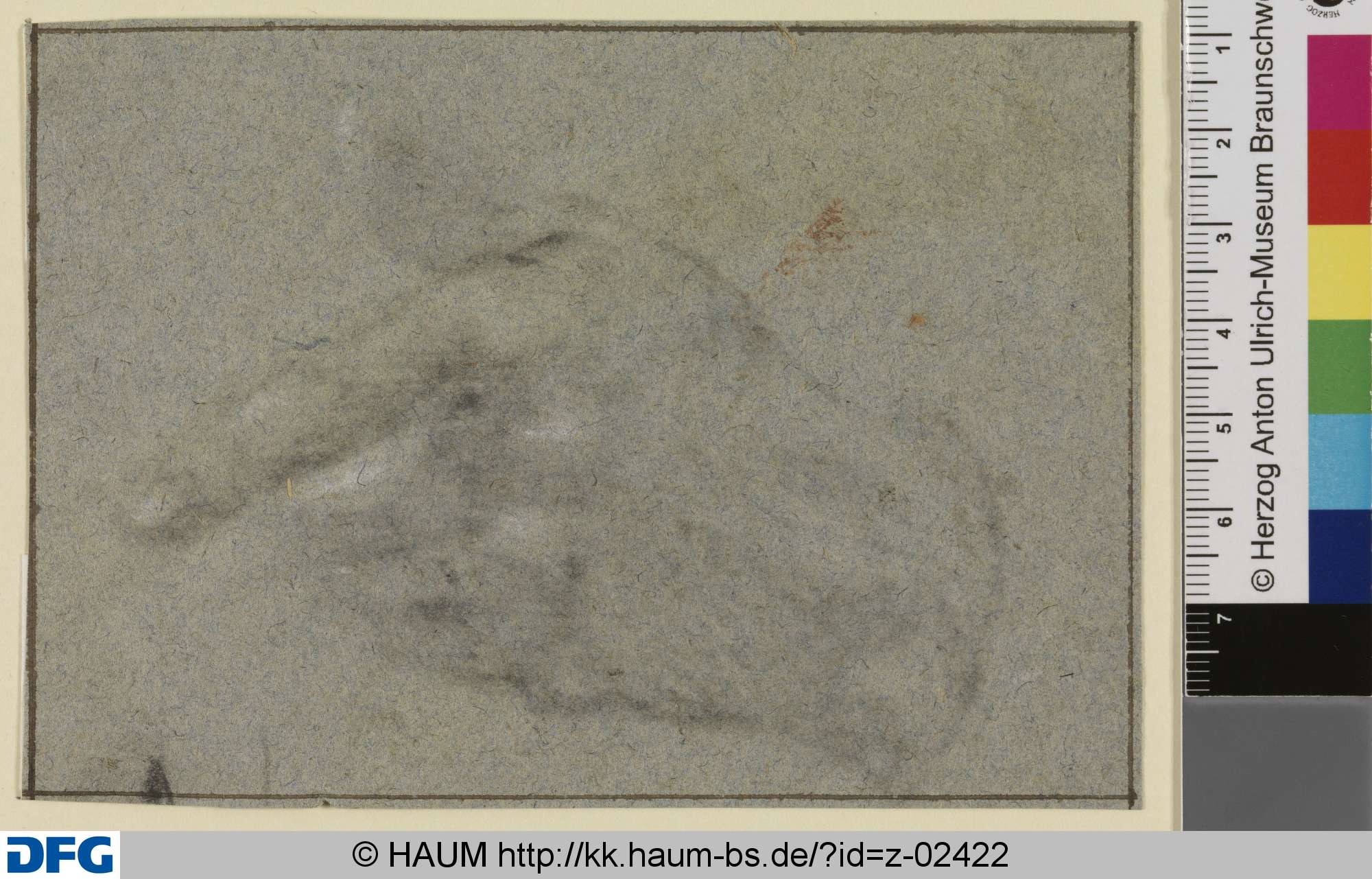 Skizze einer Hand mit ausgestrecktem Zeigefinger, Anthony van Dyck, 1619–1641