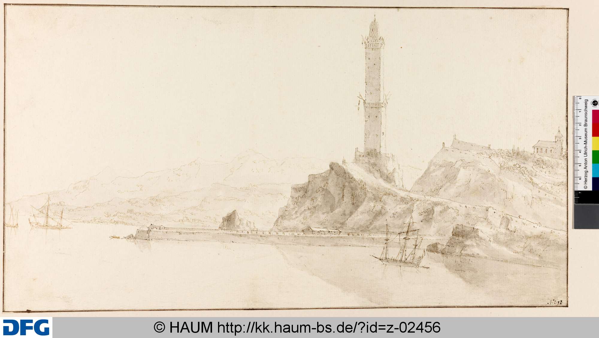Der Leuchtturm von Genua