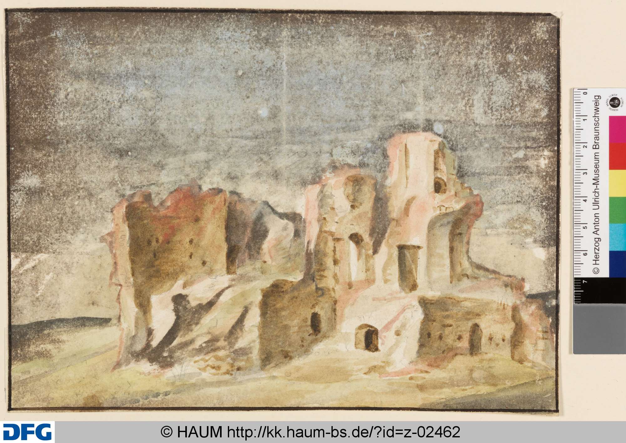 Ruine eines römischen Palastes