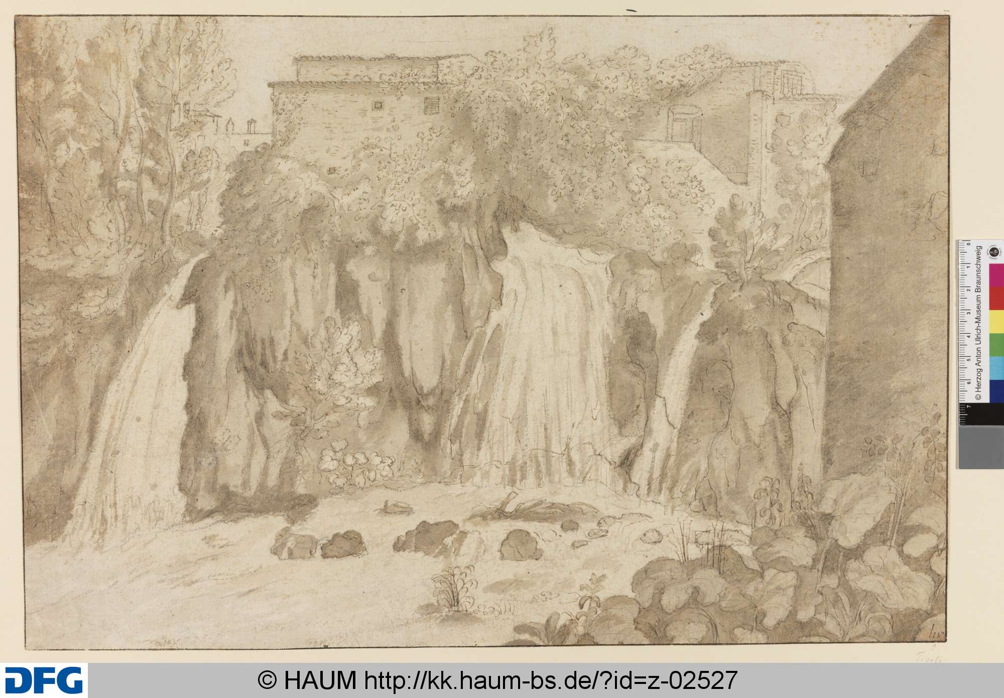 Die Wasserfälle von Tivoli