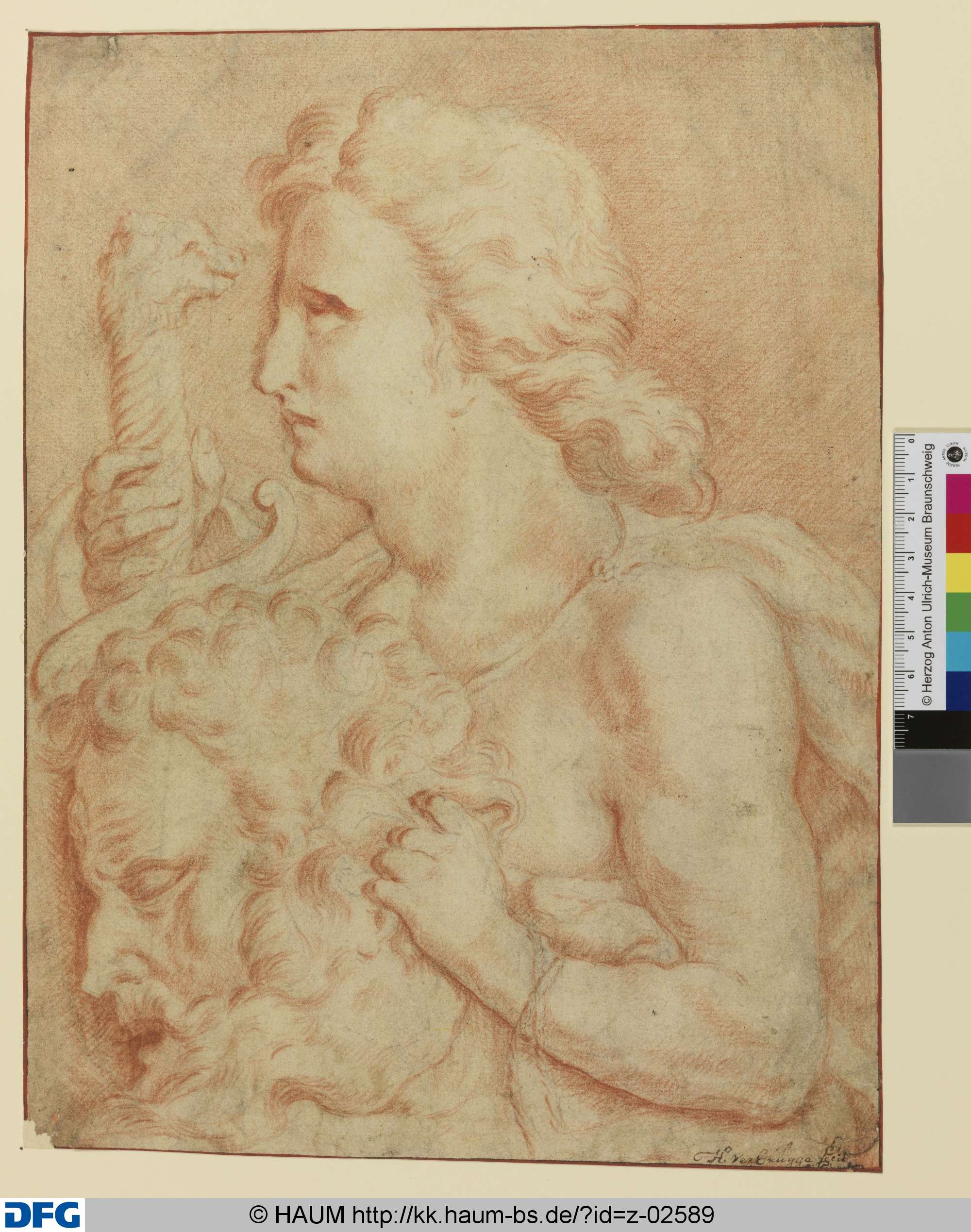 David mit dem Haupt des Goliath, 1674–1724