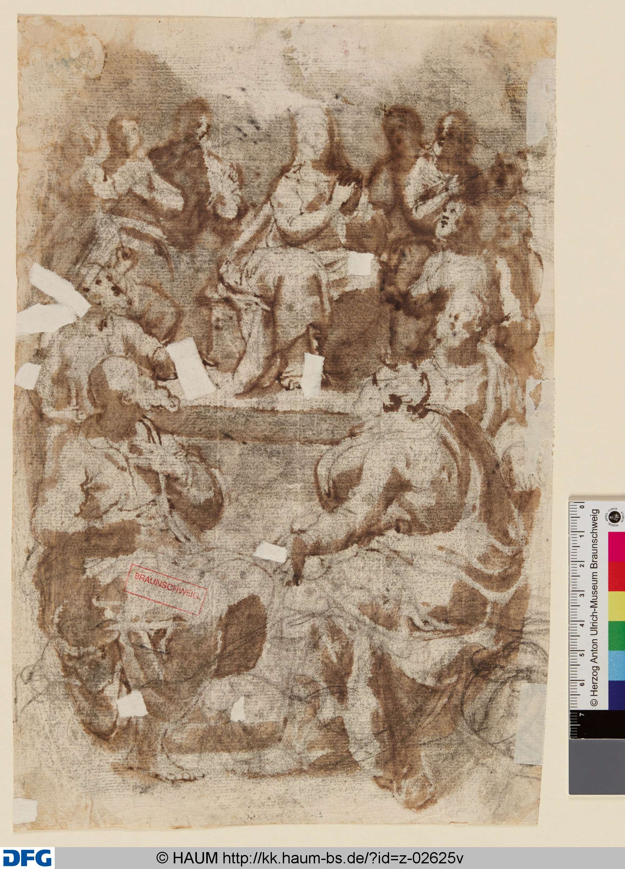 Zeichnungsrudimente, Michael Herr, 1611–1661