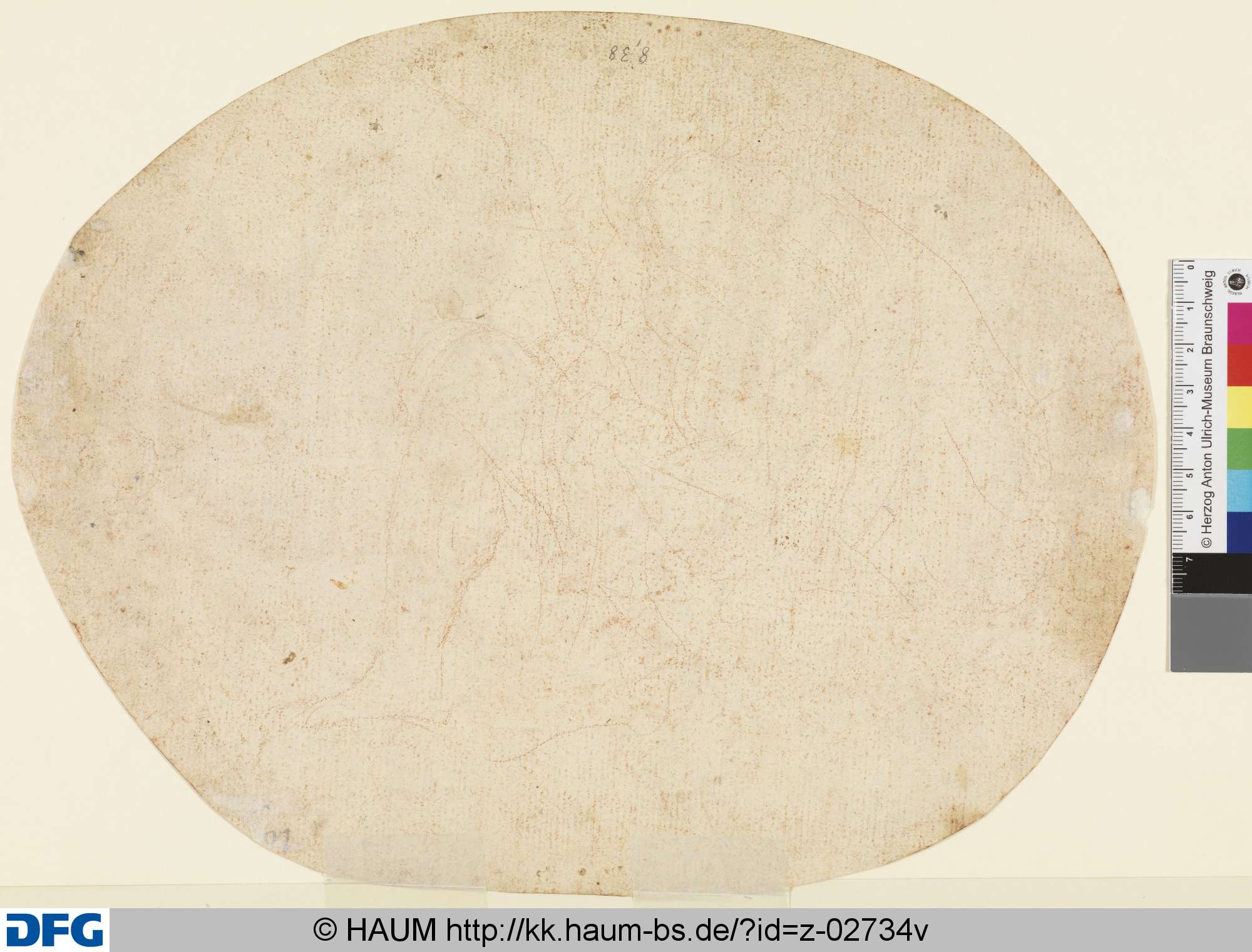 Studie für den sitzenden Bettler, 17th century