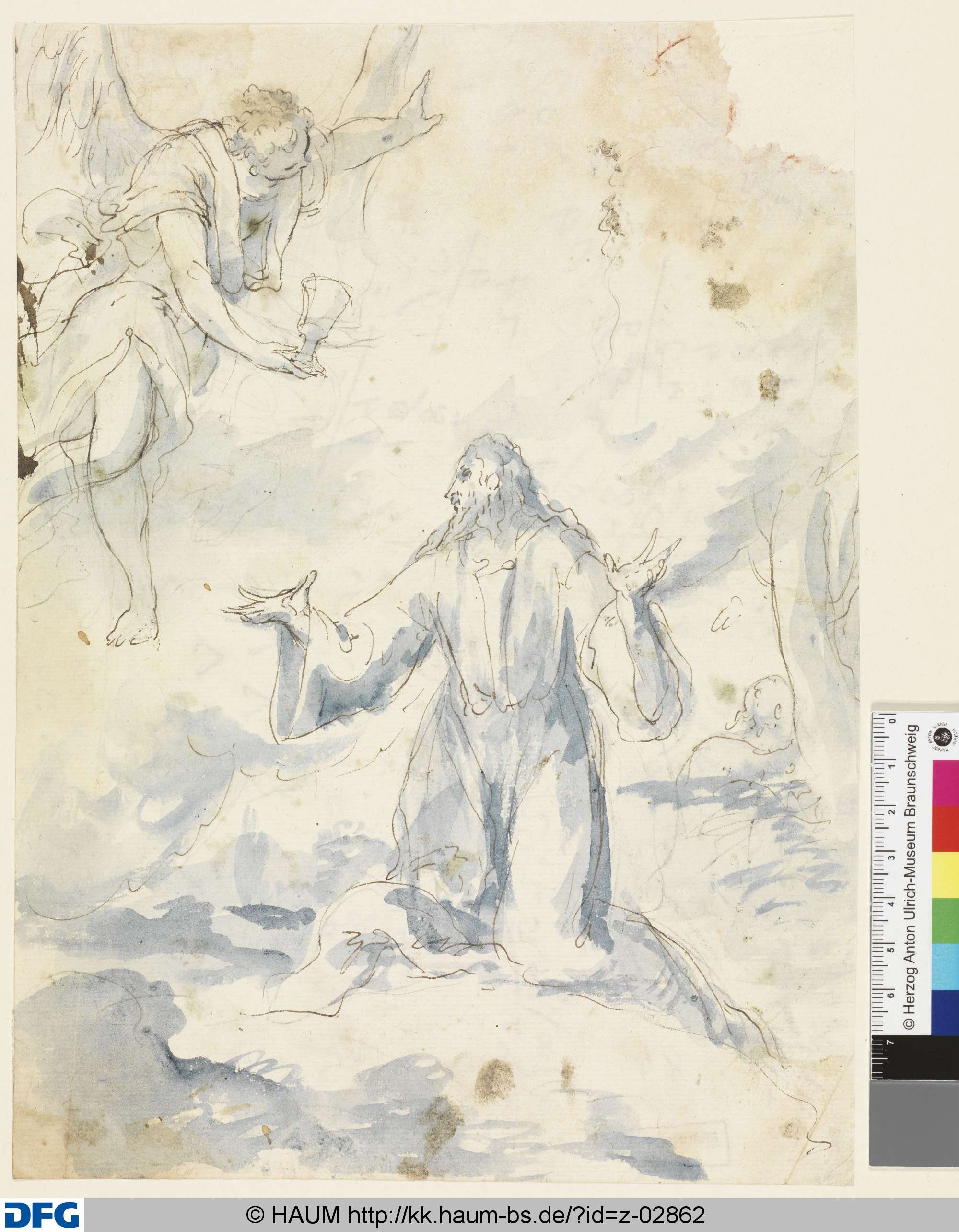 Christus am Ölberg, 16th century