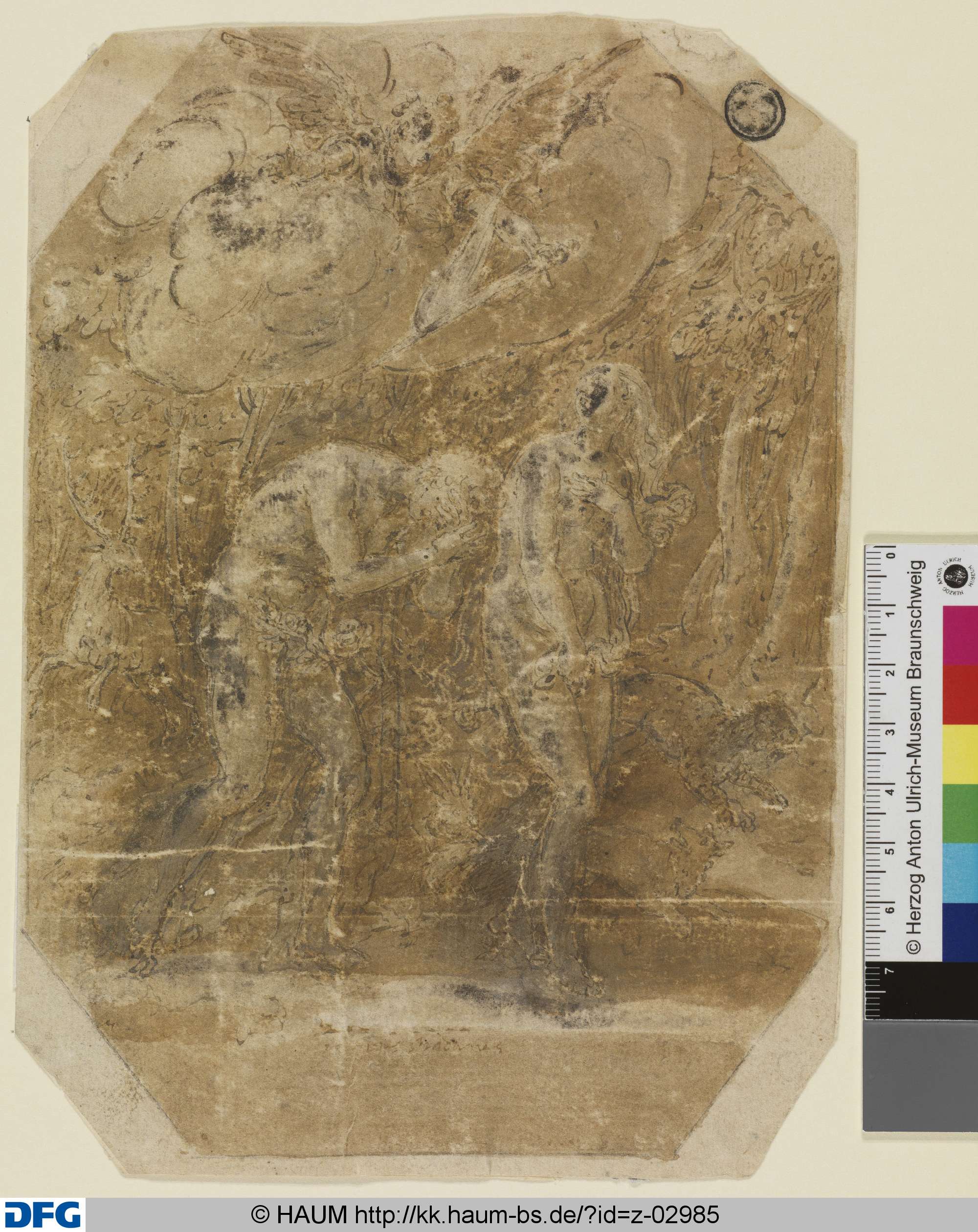 Vertreibung aus dem Paradies, 16th century