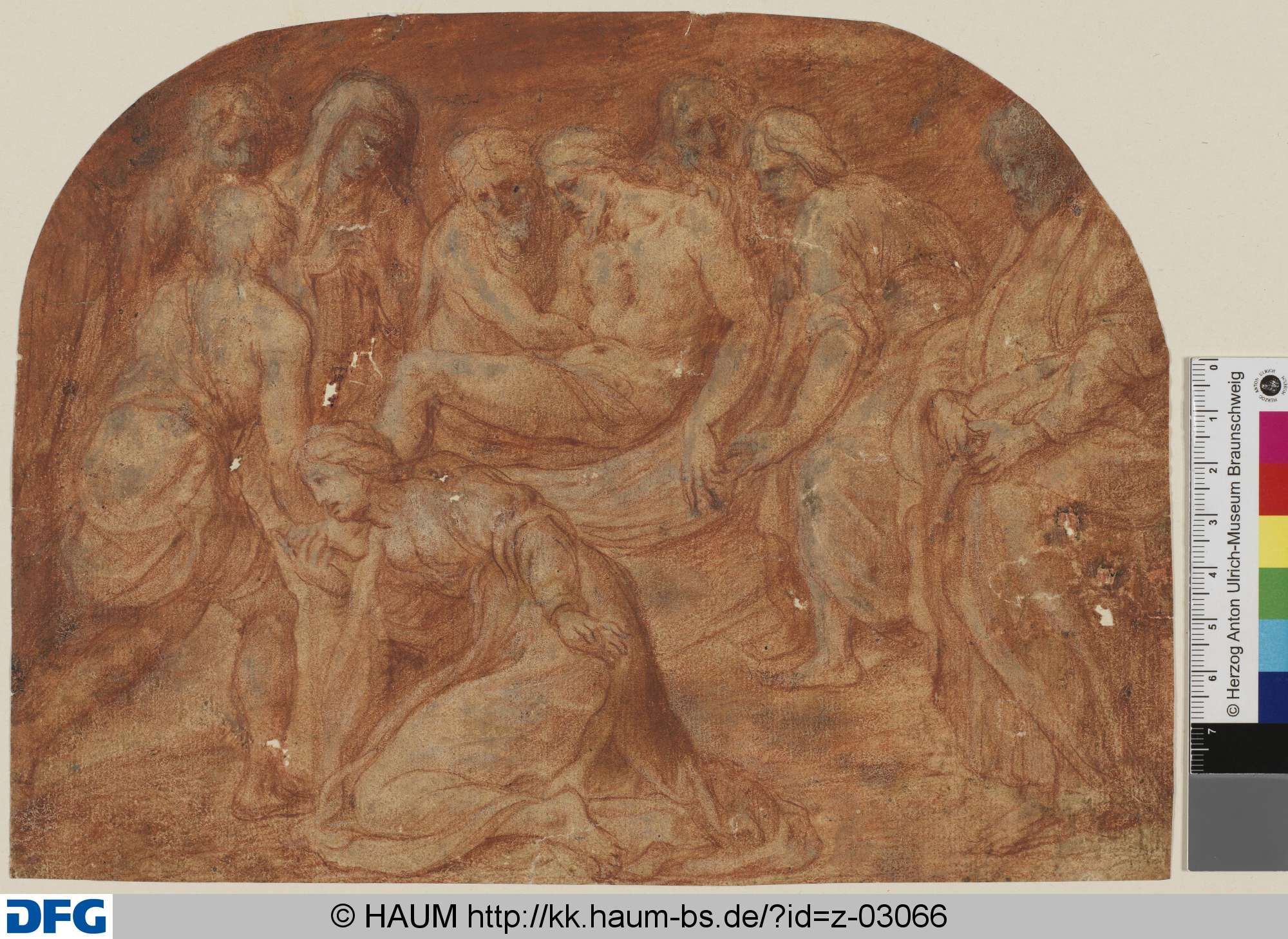 Grablegung Christi, 16th century