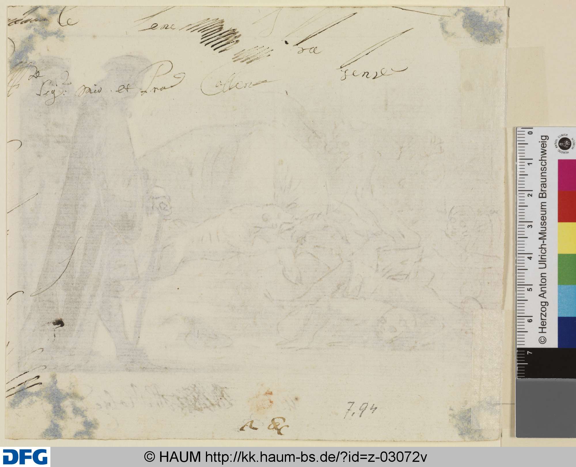 Schrift- und Federproben, 17th century