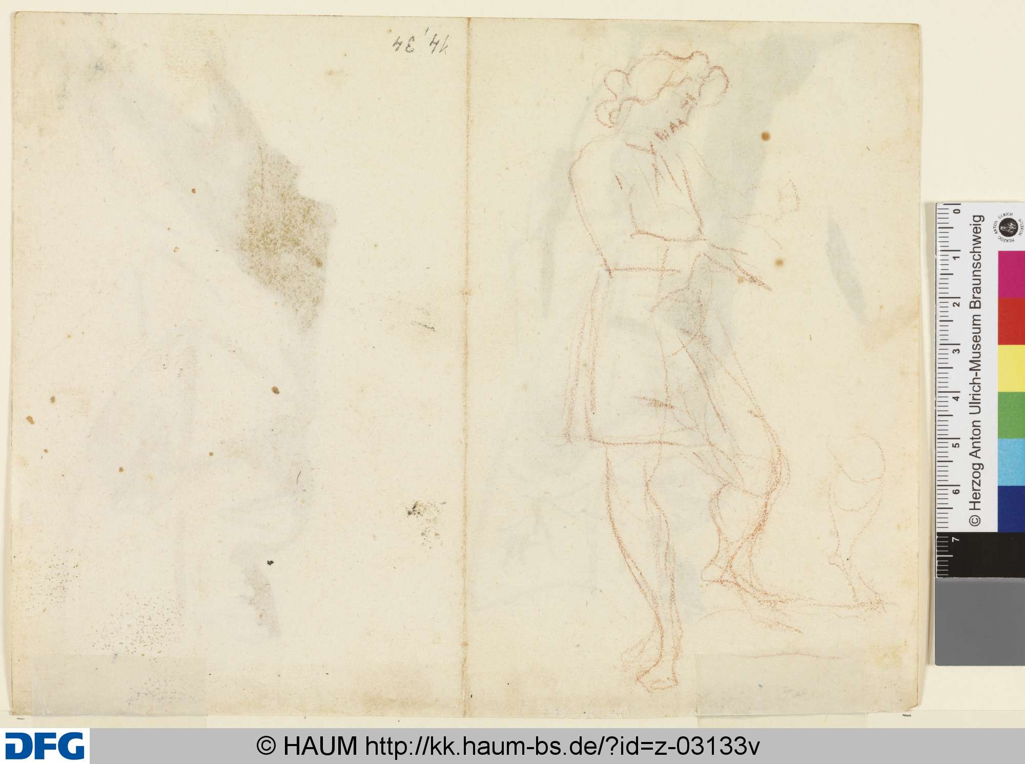 Stehender Jüngling, 17th century