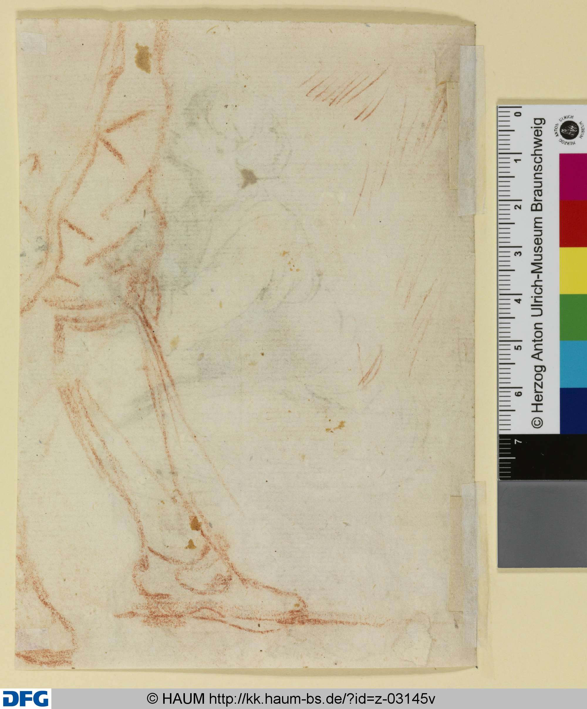 [Beine eines Mannes], 17th century