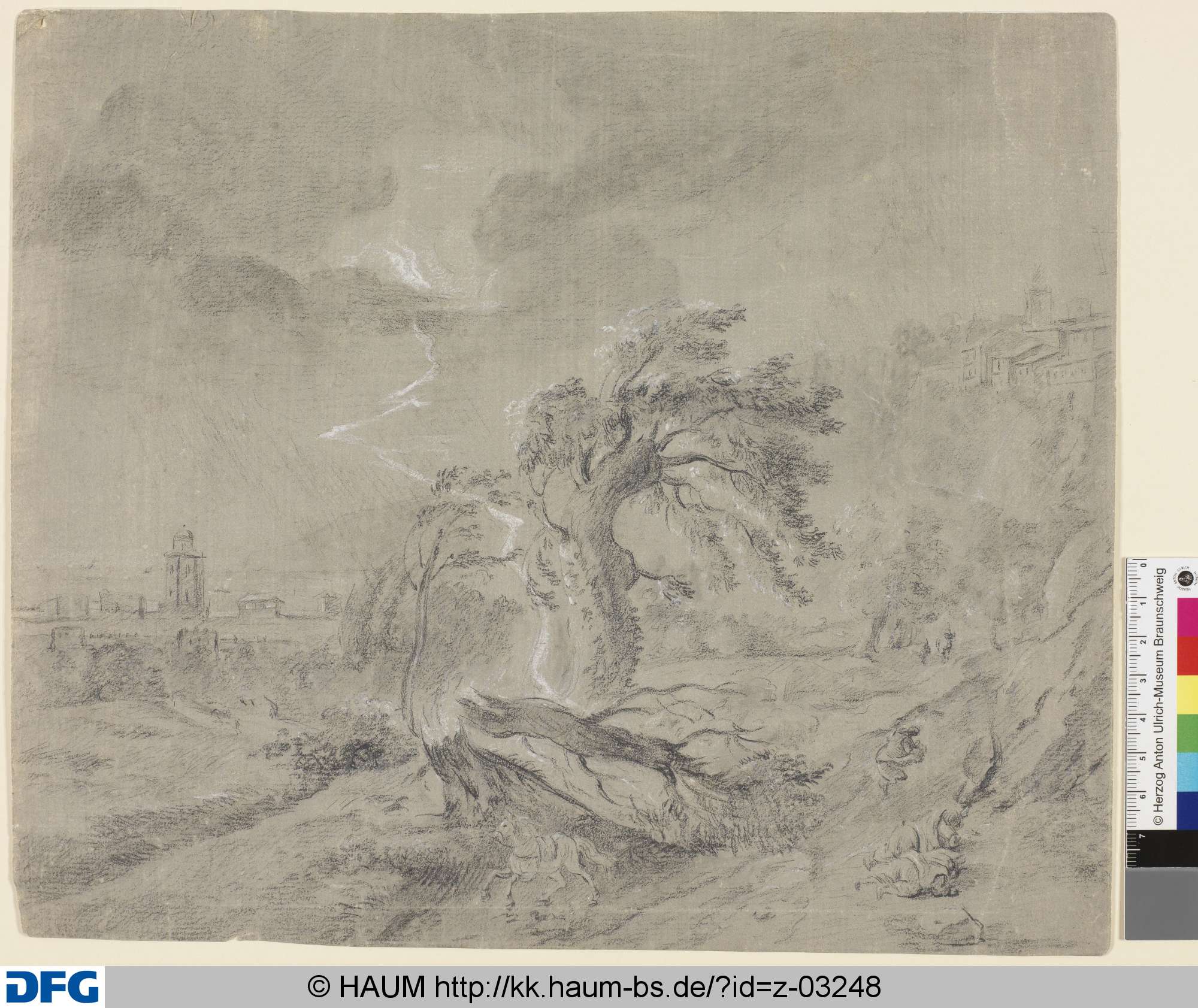 Gewitterlandschaft, 18th century