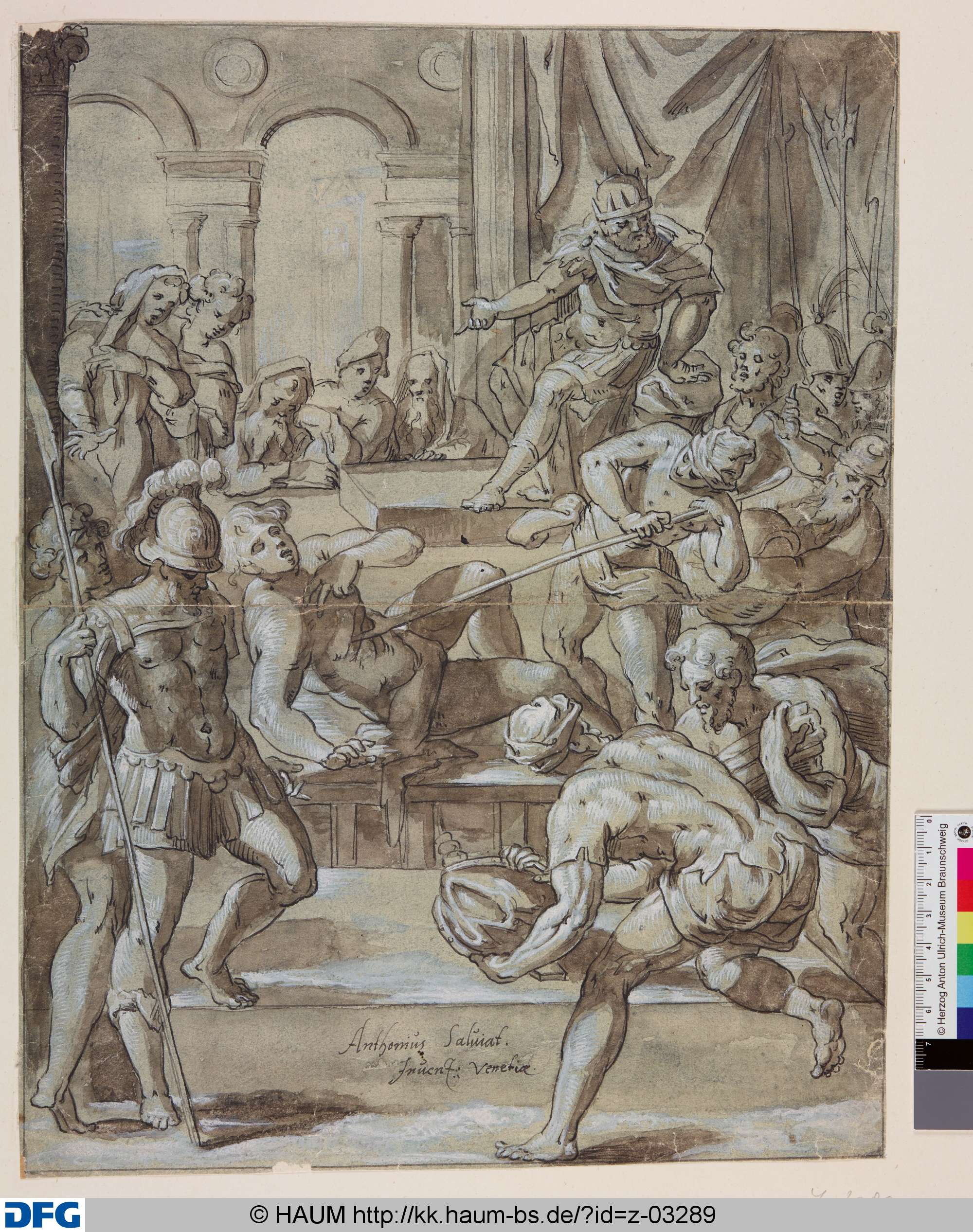 Die Marter des hl. Laurentius, 16th century