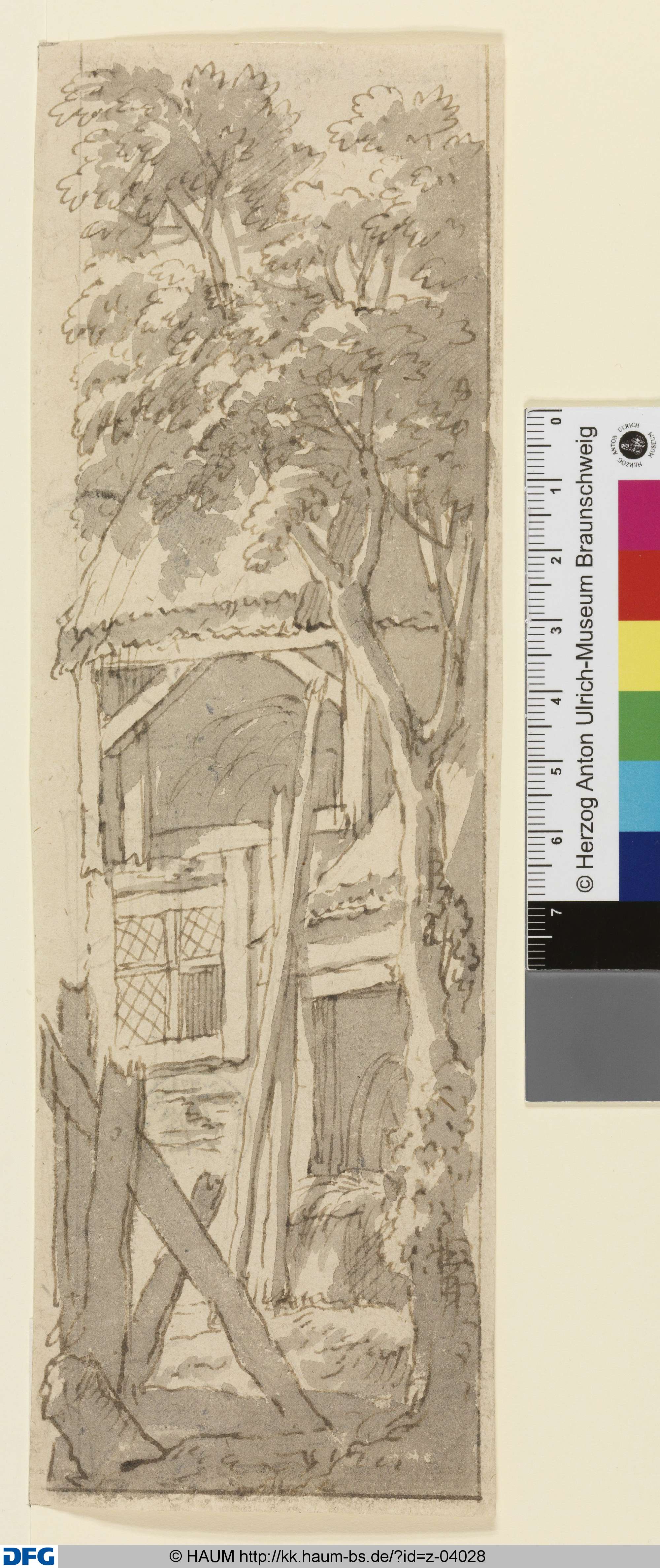 Dorf. Fünfte Rechtskulisse, Johann Oswald Harms, 1686–1708