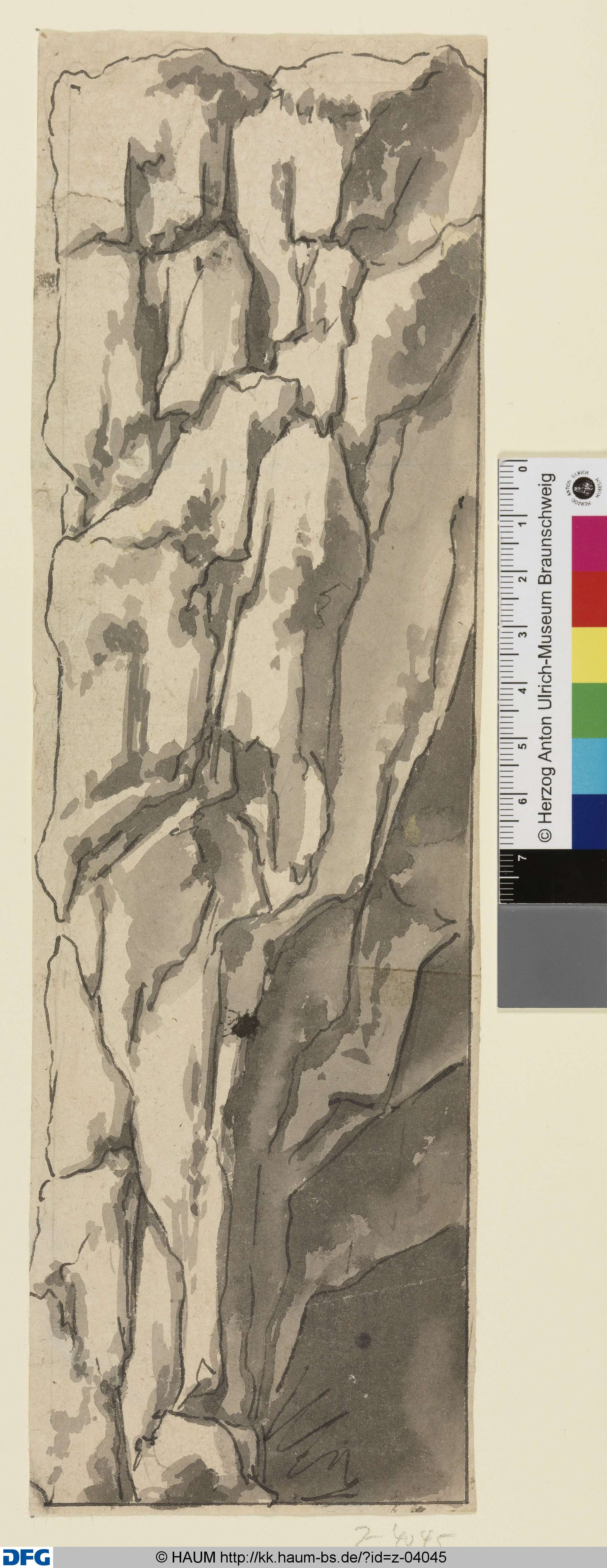 Felsen. Eine Rechtskulisse, Johann Oswald Harms, 1686–1708