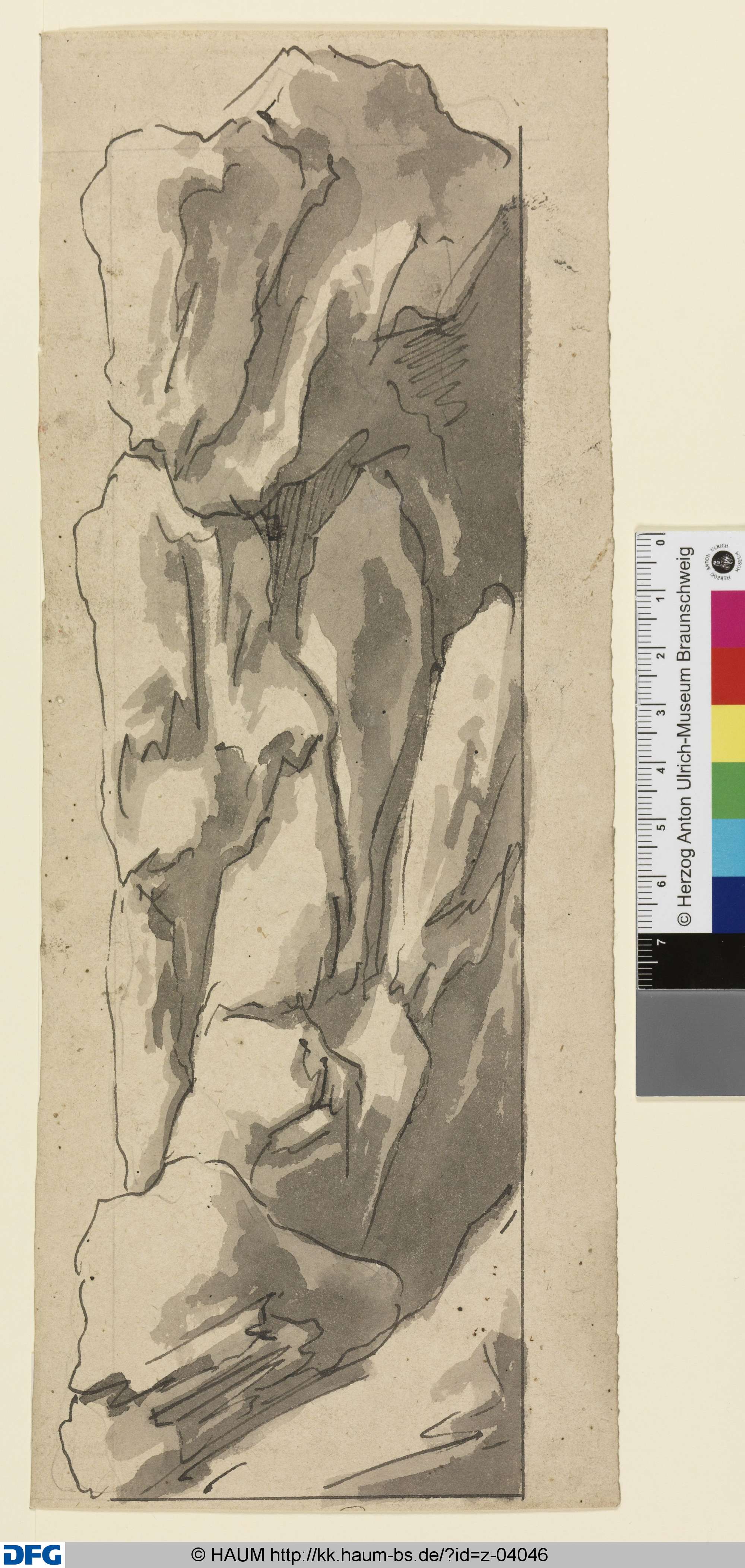 Felsen. Eine Rechtskulisse, Johann Oswald Harms, 1686–1708