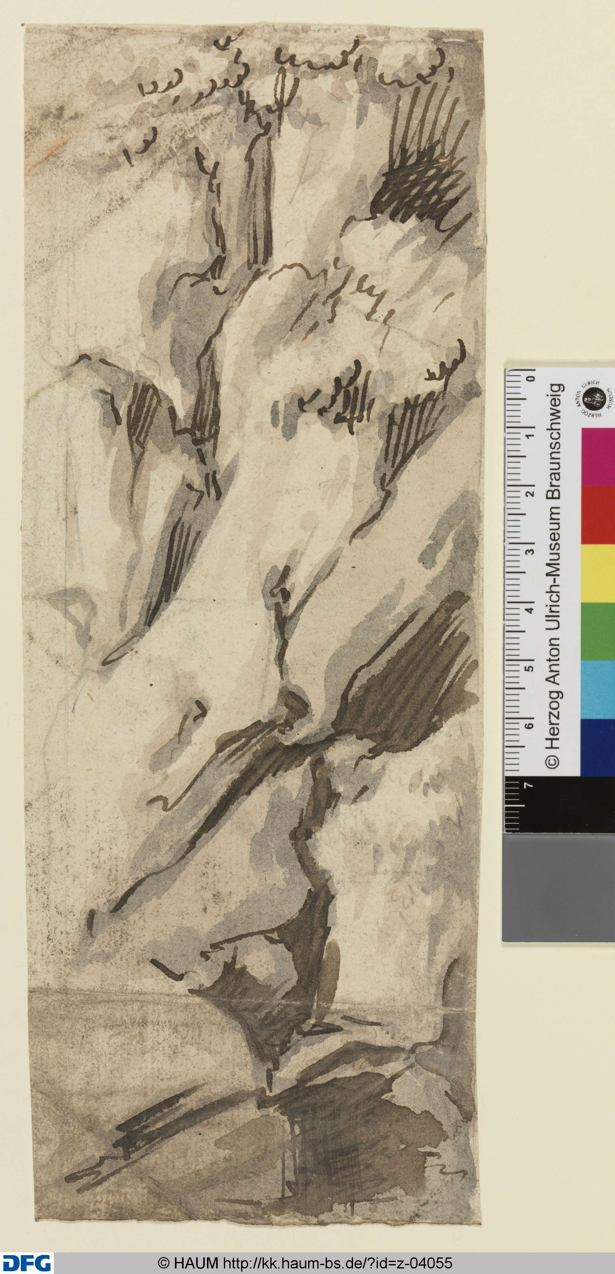 Felsen. Eine Rechtskulisse, Johann Oswald Harms, 1686–1708