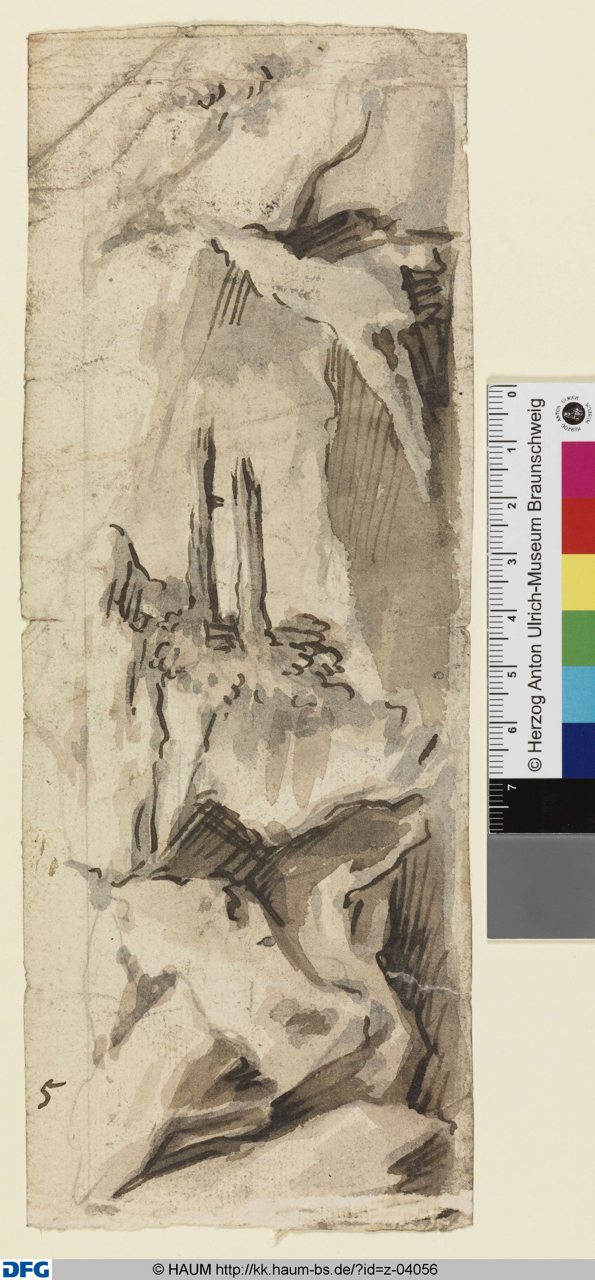 Felsen. Eine Rechtskulisse, Johann Oswald Harms, 1686–1708