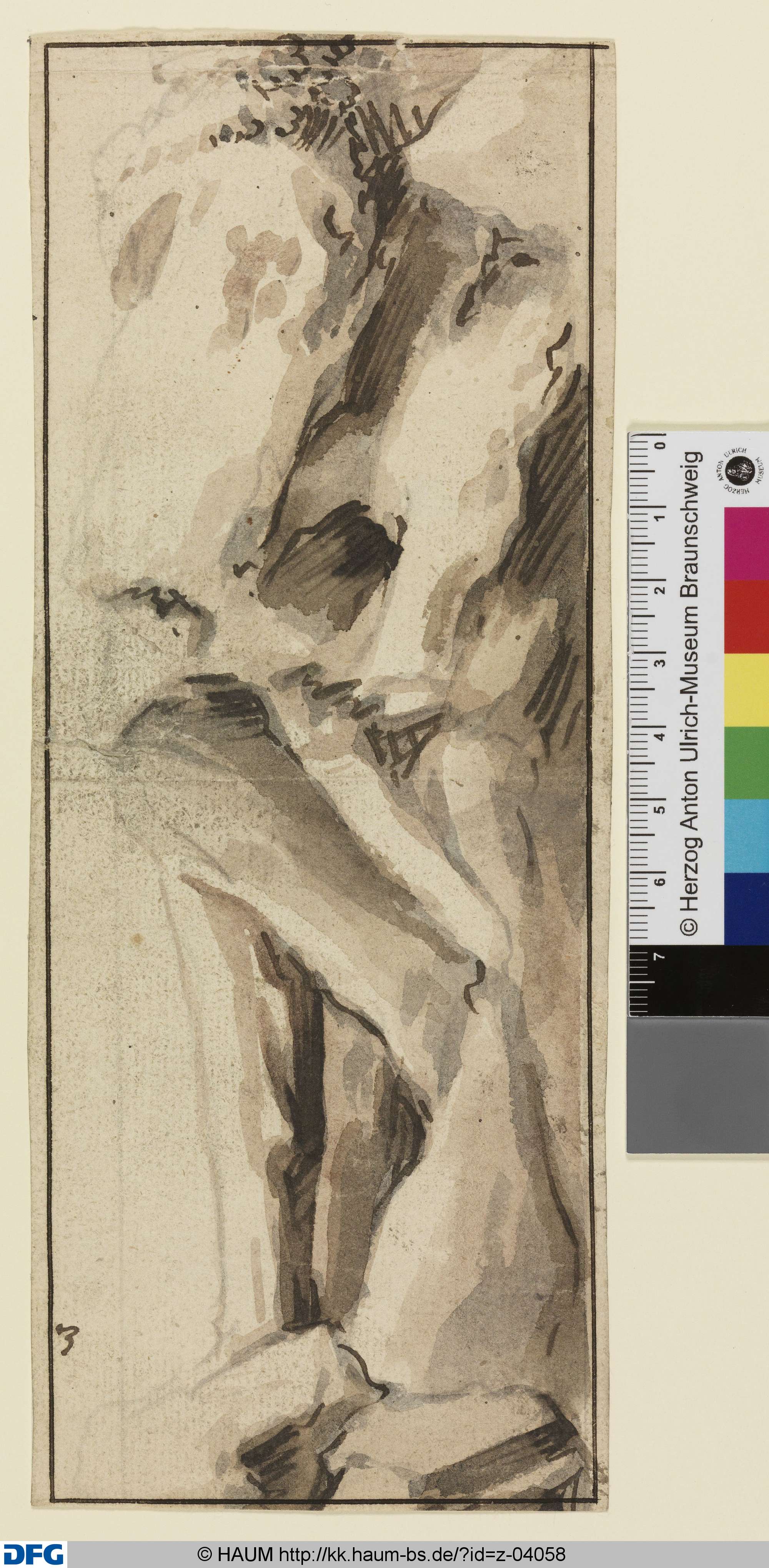 Felsen. Eine Rechtskulisse, Johann Oswald Harms, 1686–1708