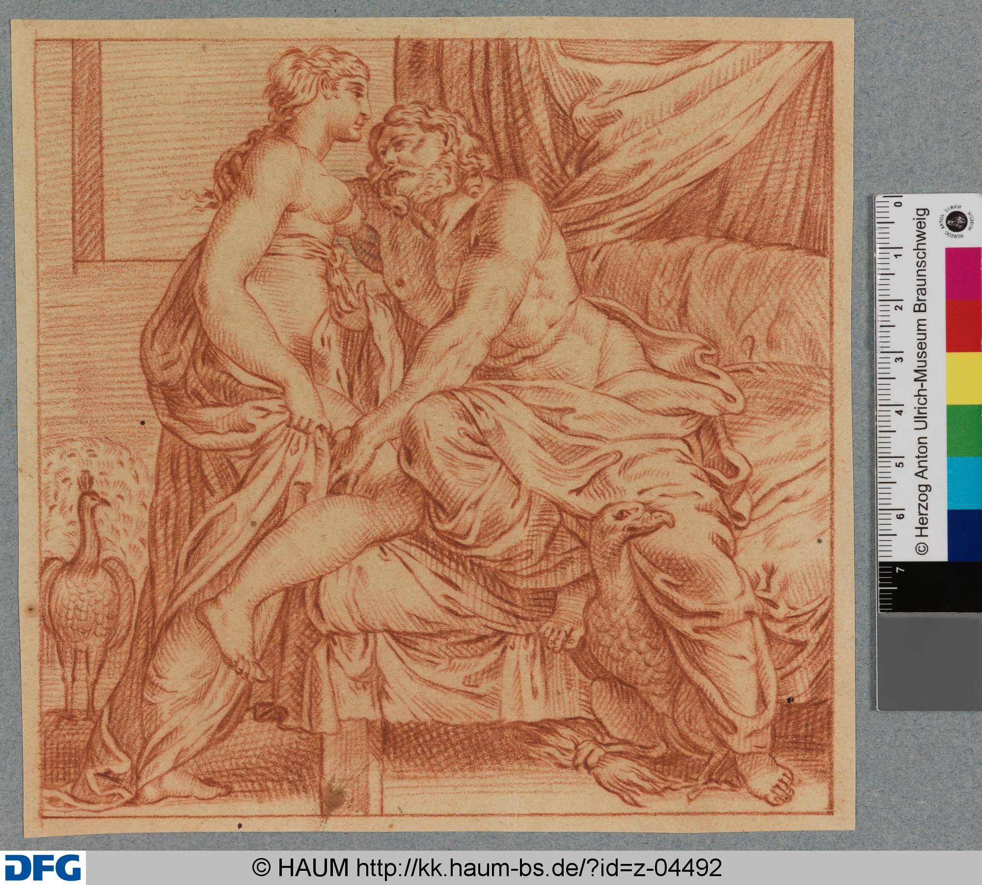 Juno und Jupiter, Johann Oswald Harms, 1665–1669