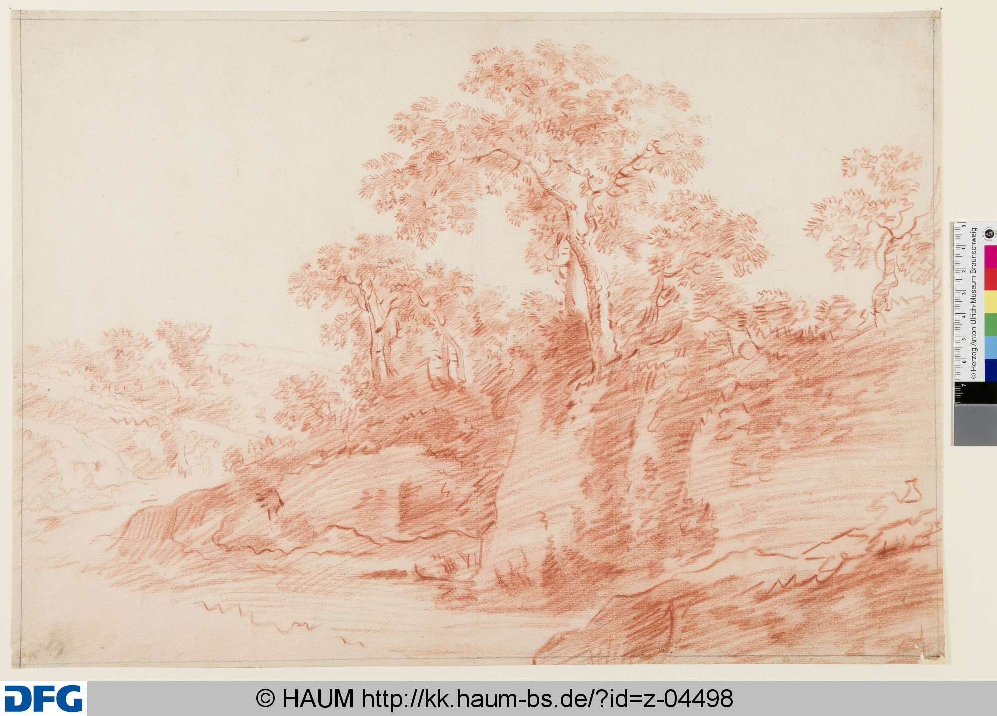 Bäume am Steilhang, 1655–1684