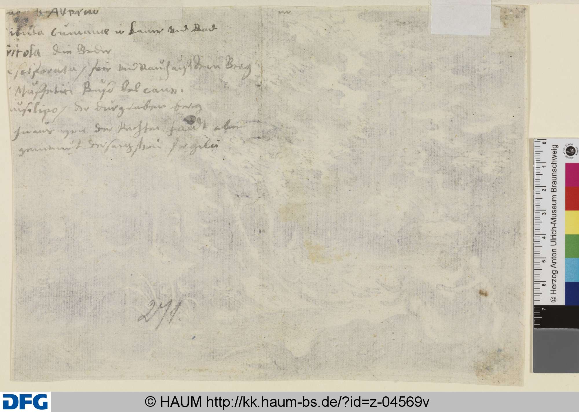 Handschriftlicher Text, 17th century