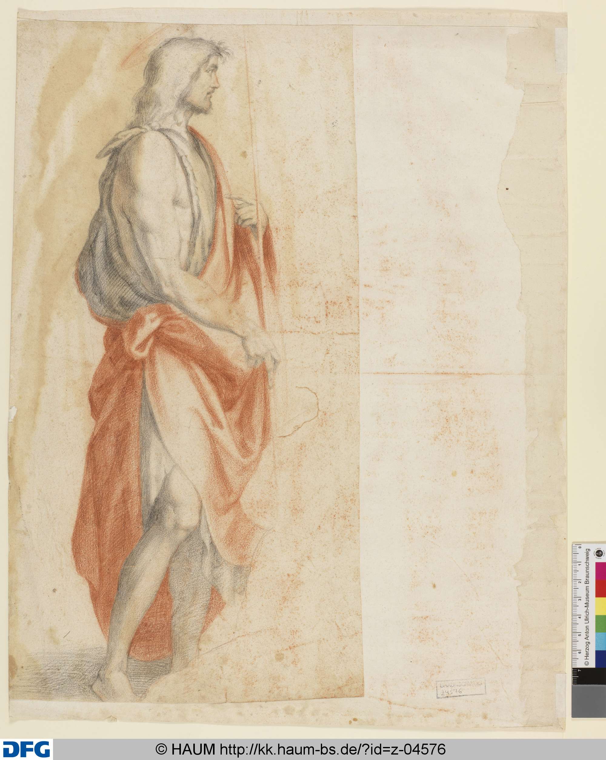Studie Johannes der Täufer, 17th century