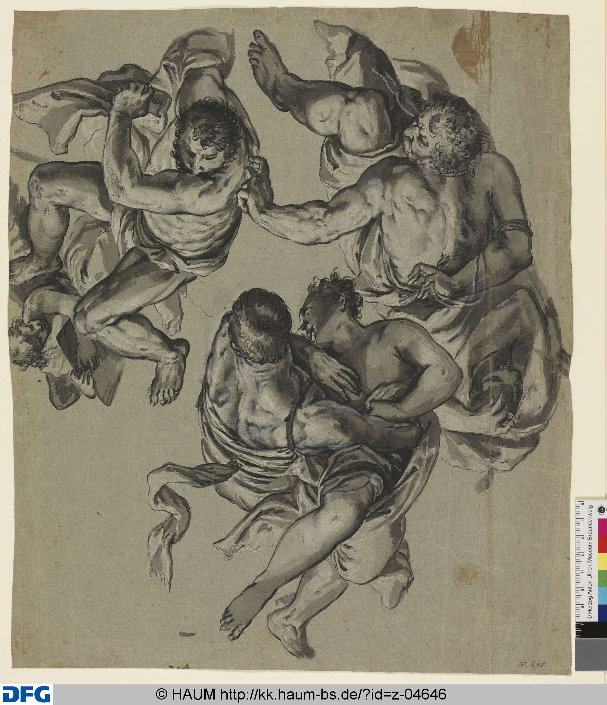 Studie für ein "Jüngstes Gericht" (?), 1551–1650