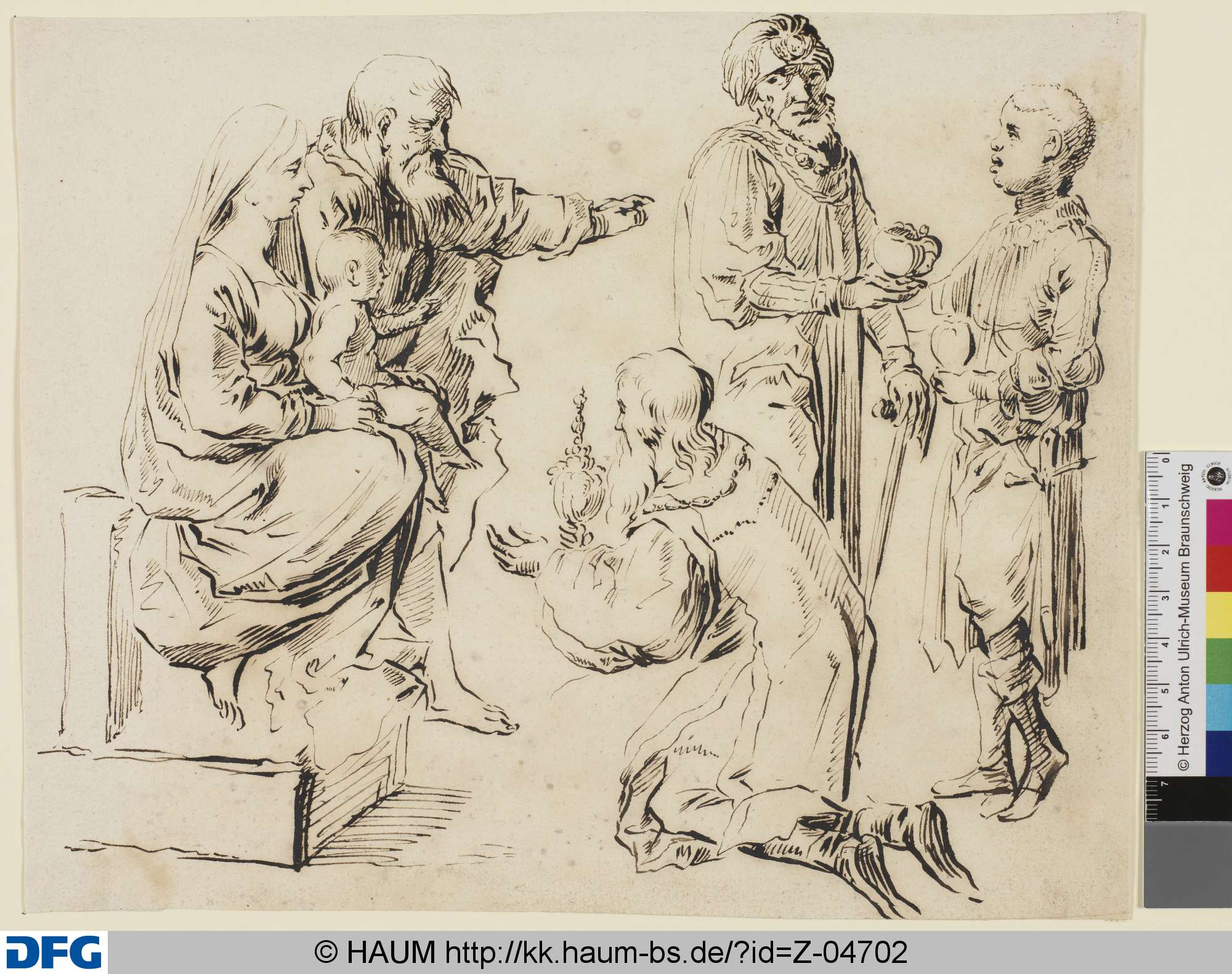 Anbetung der Heiligen drei Könige, 16th century